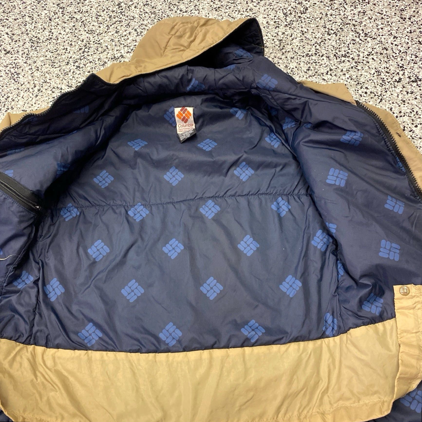 Vintage VINTAGE Columbia Jacket Mens XL Windbreaker Parka Water Resistant USA 80s Brown Thinsulate Gore-Tex 3M Size US XL / EU 56 / 4 - 4 Thumbnail