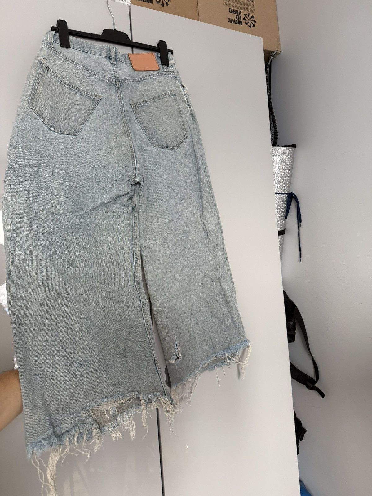 Acne Studios Acne Studios 2023M FN Delta trashed distressed denim pants Size US 29 - 9 Thumbnail
