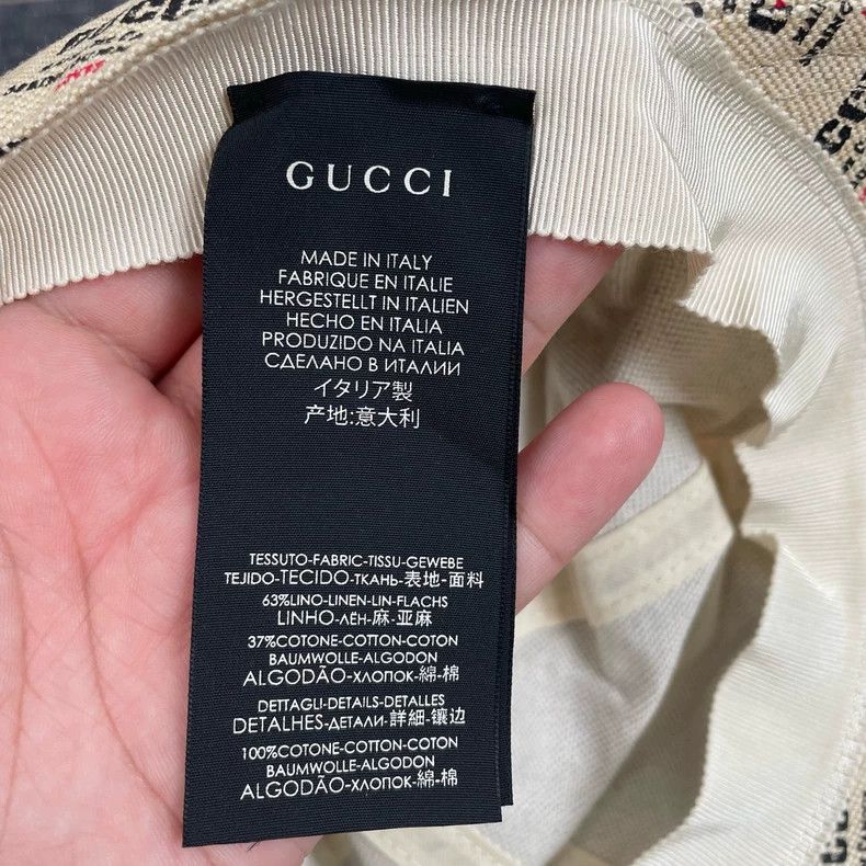 Gucci Gucci Size l Printed cap size l 2502-Nextarrow Size ONE SIZE - 7 Thumbnail