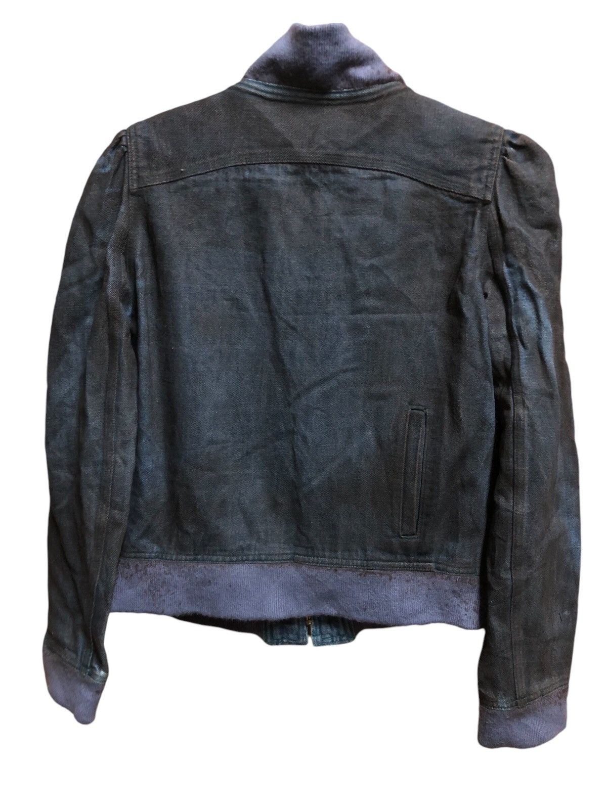 Rare !! Tsumori Chisato Cropped Denim Jacket