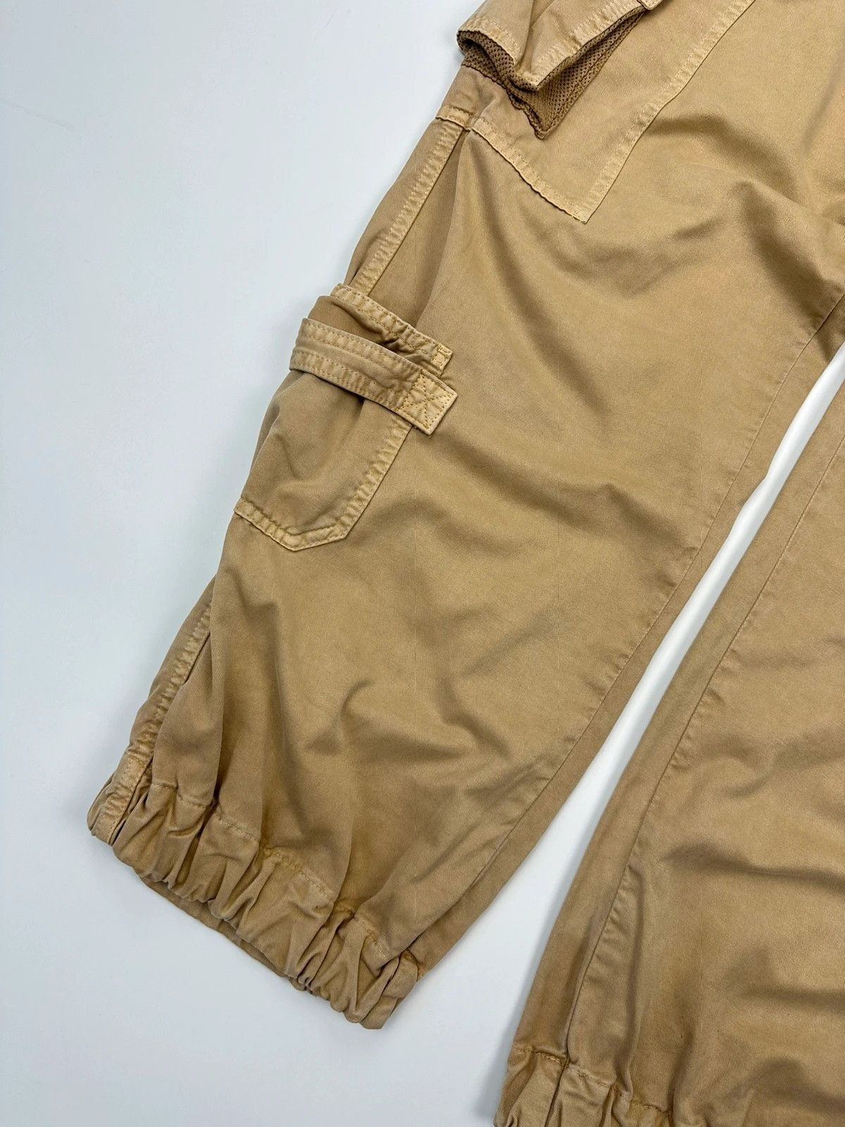 Dolce & Gabbana Dolce & Gabbana SS03 Cargo Mesh Beige Baggy Pants Size US 38 / EU 54 - 3 Thumbnail