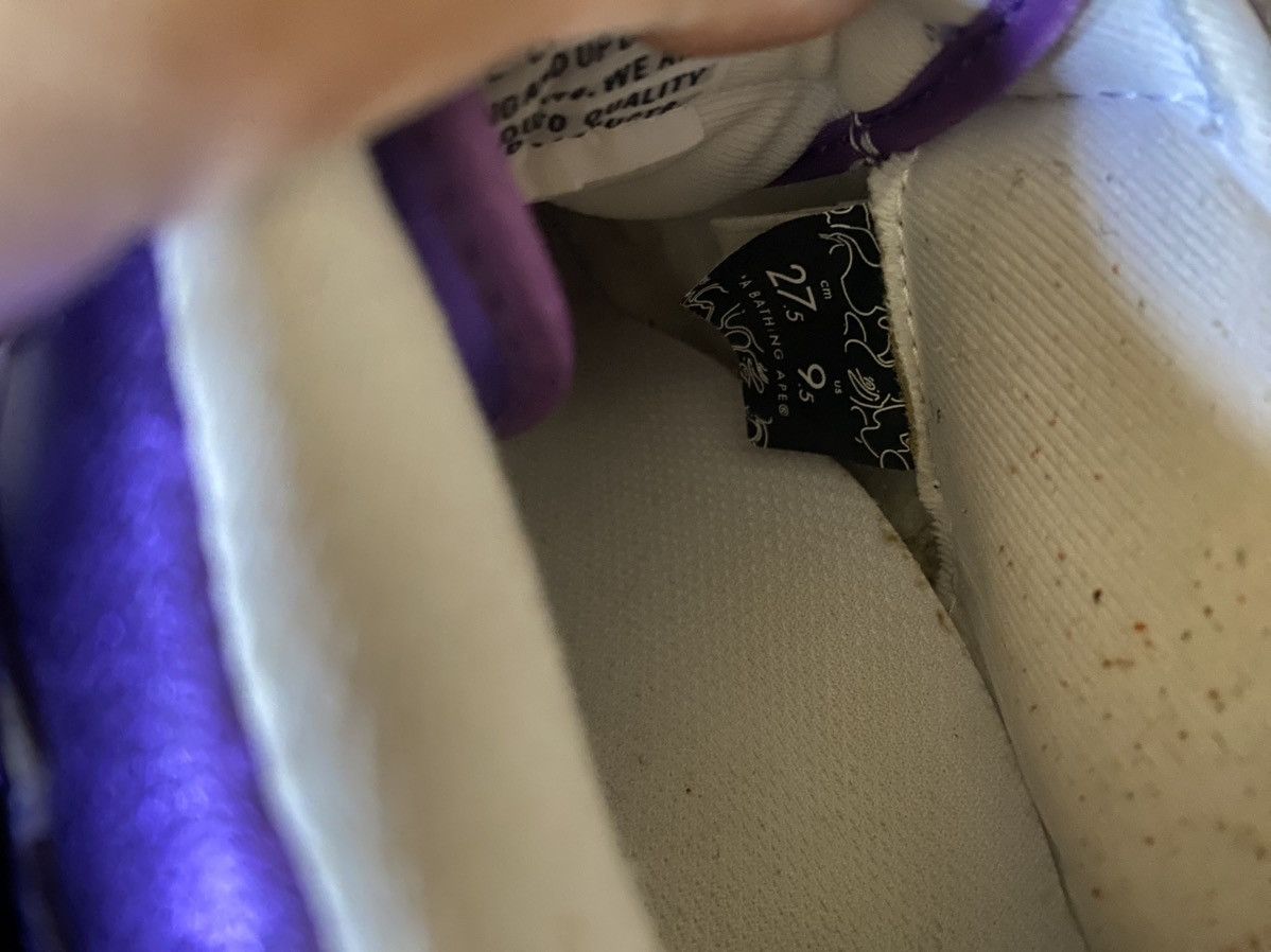 Bape Foil Bapesta (2009) Size US 9.5 / EU 42-43 - 11 Thumbnail
