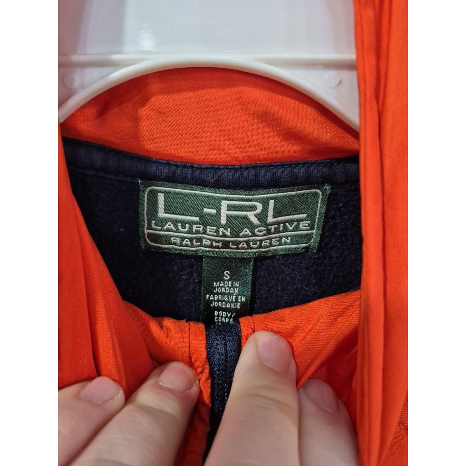Ralph Lauren L-RL Lauren Active Ralph Lauren Quilted Fleece Jacket Small Size S / US 4 / IT 40 - 2 Thumbnail