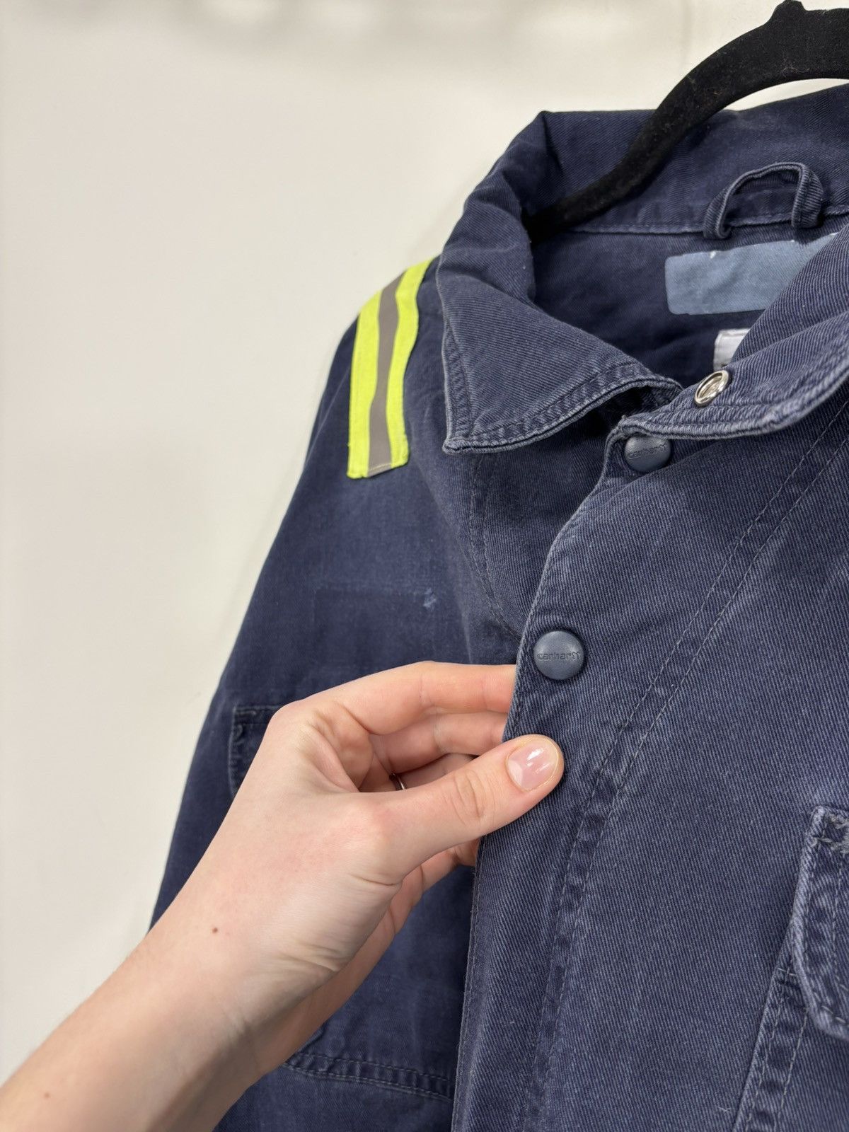 Carhartt Vintage Carhartt Flame Resistant Hype Boxy Cropped Jacket Size US XXL / EU 58 / 5 - 9 Thumbnail