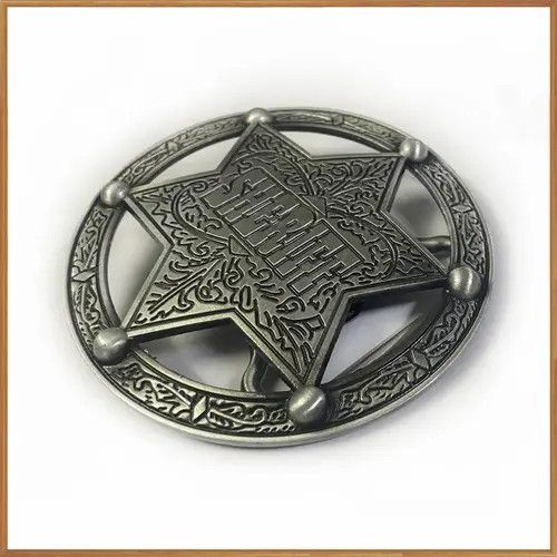 VIBE SHERIFF Cowboy Belt Buckle Size ONE SIZE - 1 Thumbnail