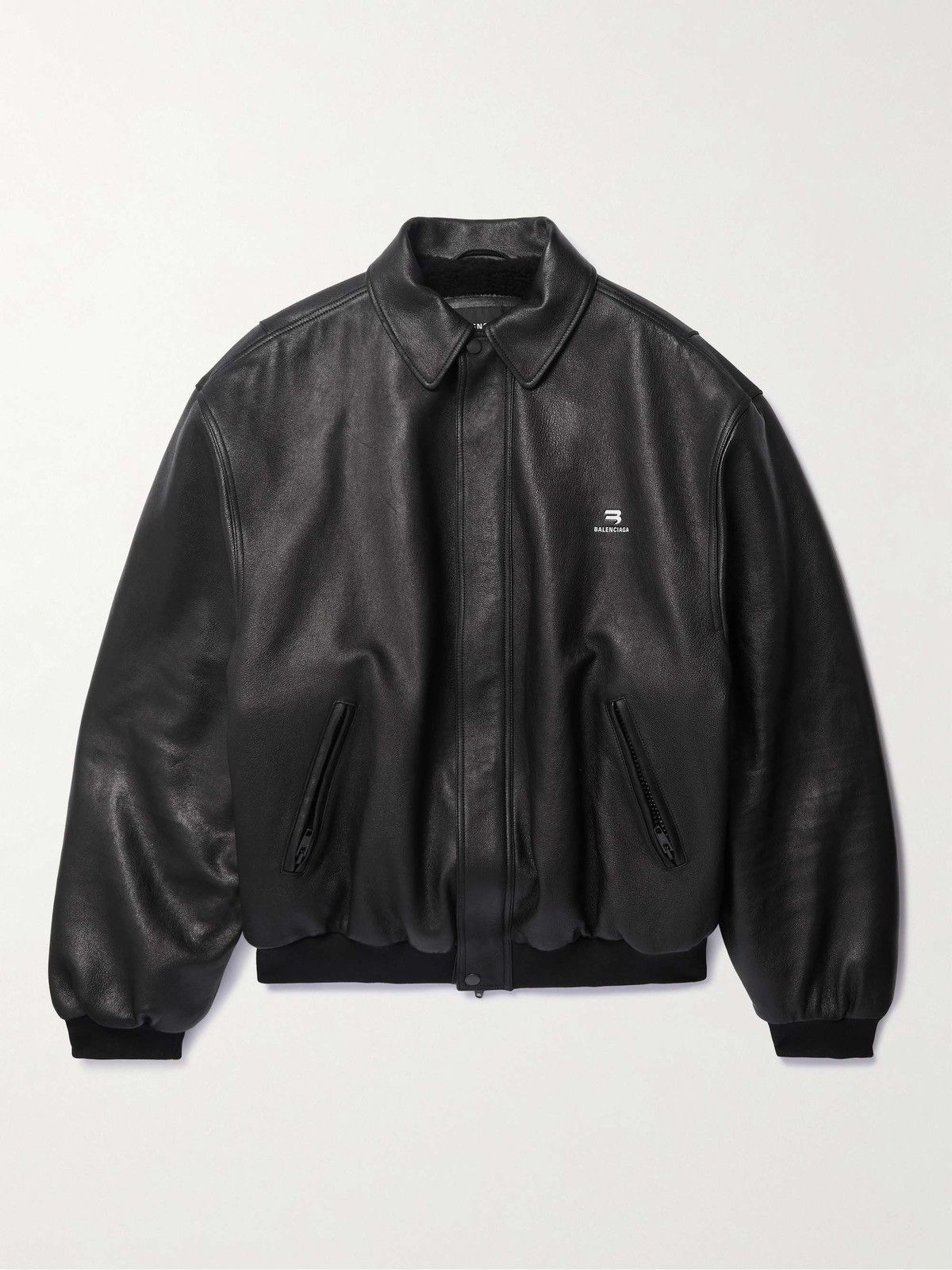 BALENCIAGA sporty b taxi レザー ブルゾン XXS Balenciaga Sporty B Taxi Blouson Black - SS22 - US