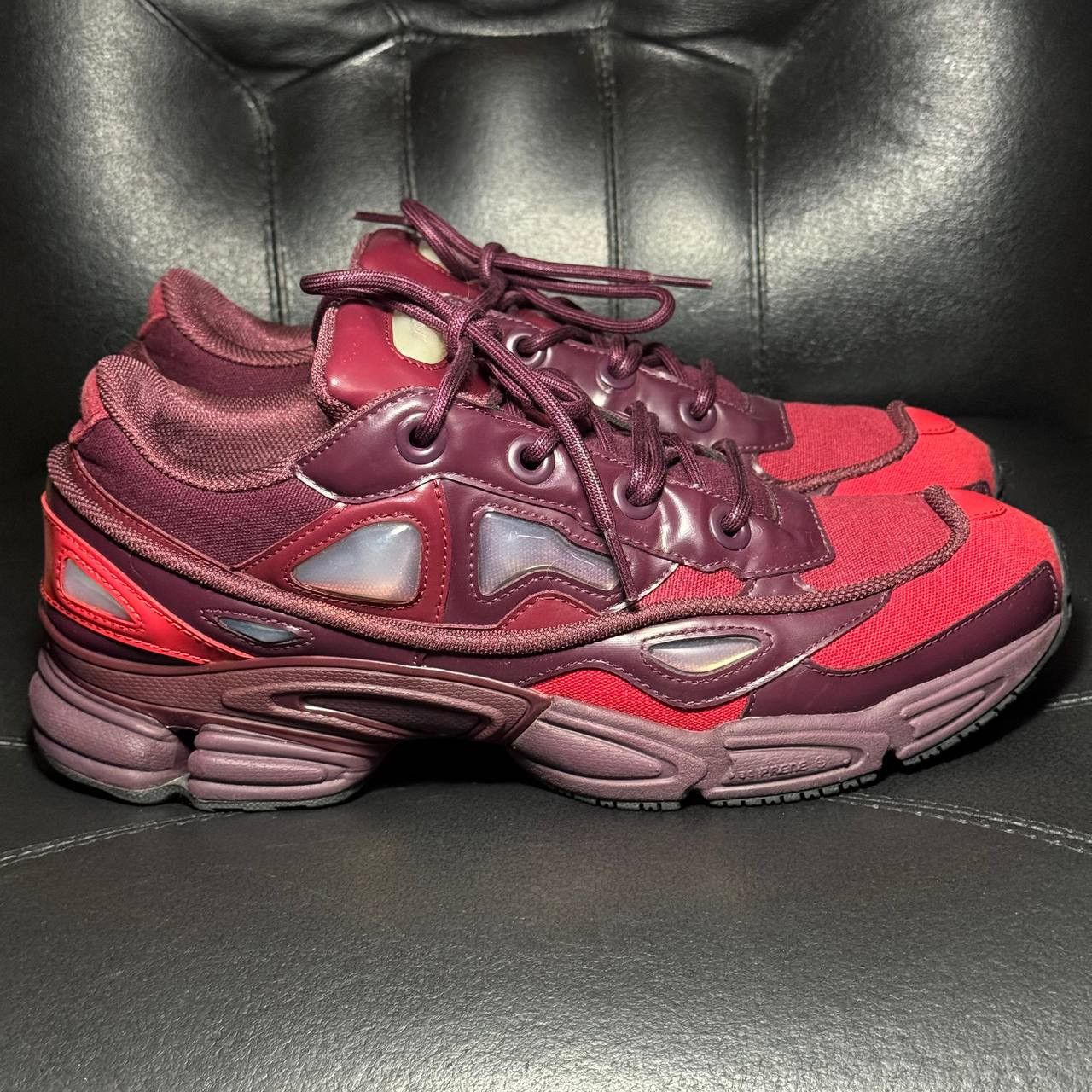 Adidas × Raf Simons Adidas Raf Simons ozweego Burgundy Size US 10.5 / EU 43-44 - 1 Thumbnail