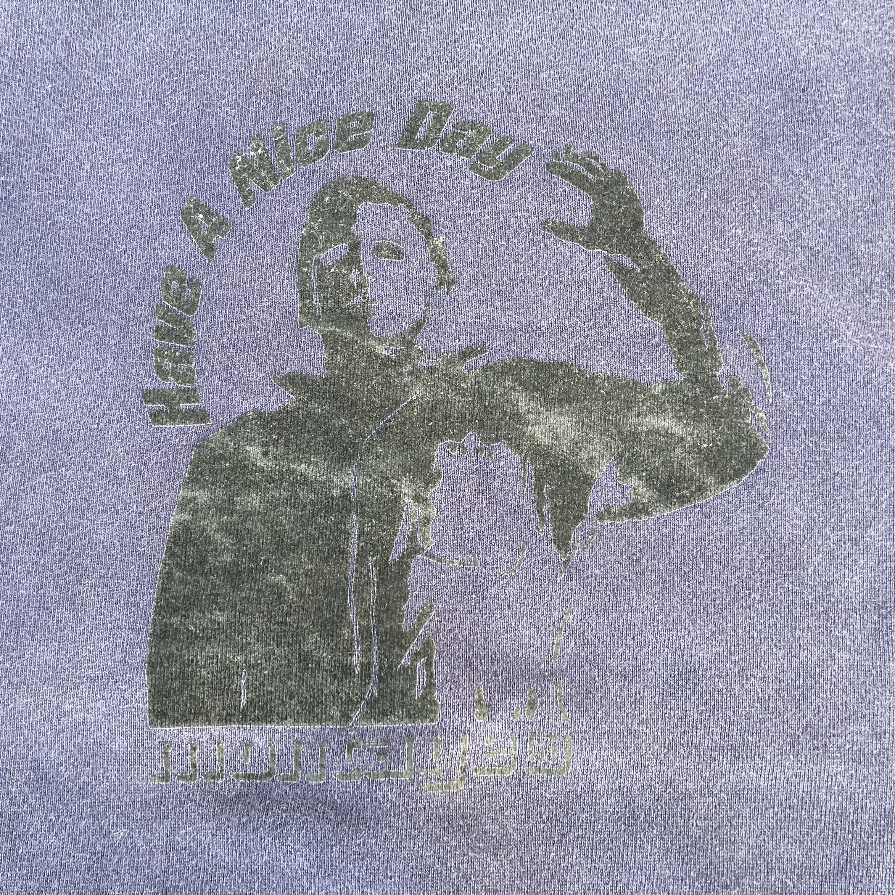 Japanese Brand × Montage Vtg Montage Have A Nice Days Face Crewneck Sweatshirt Size US M / EU 48-50 / 2 - 3 Thumbnail