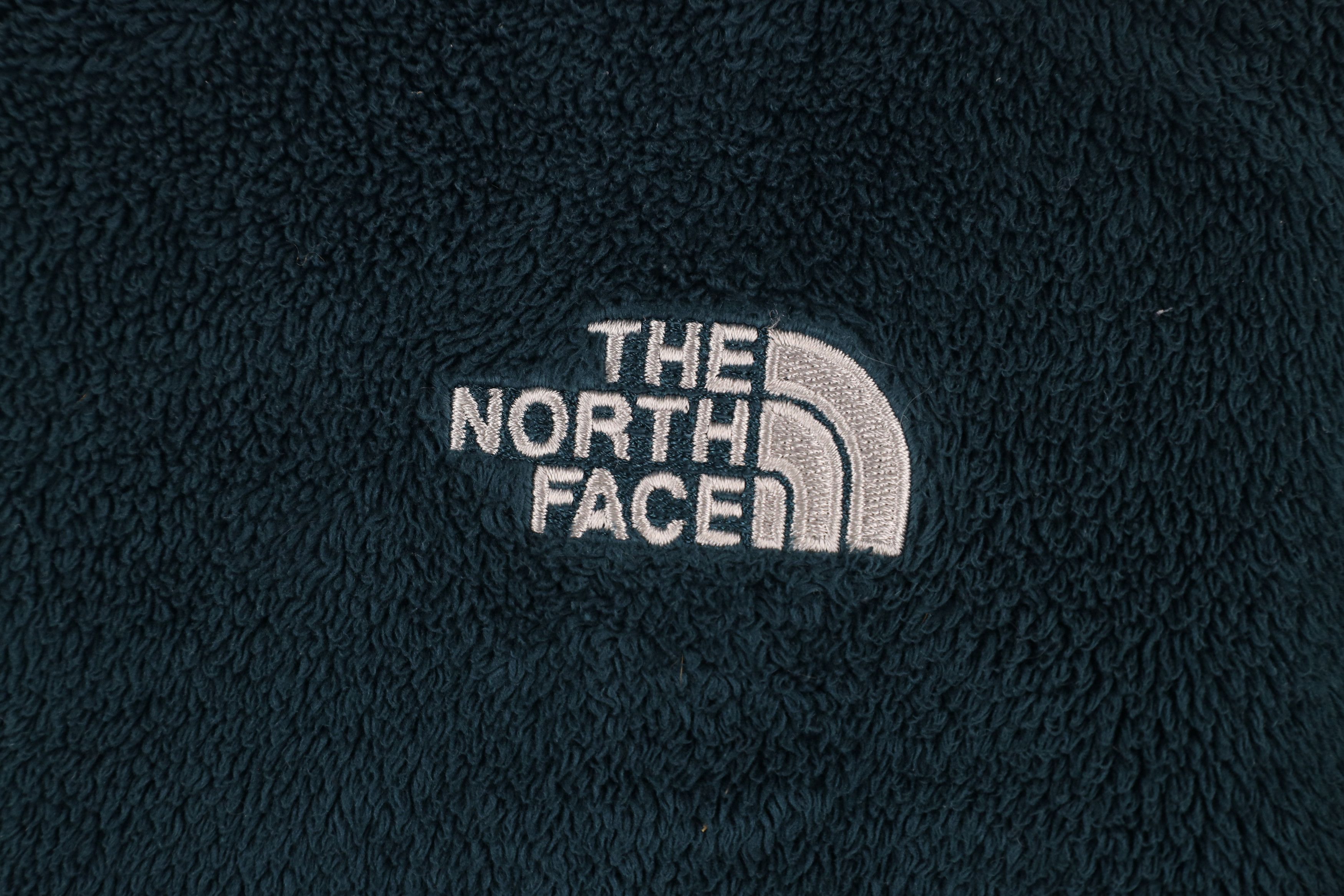 The North Face × Vintage Vintage The North Face Spell Fuzzy Shag Fleece Jacket Teal Size XS / US 0-2 / IT 36-38 - 12 Thumbnail