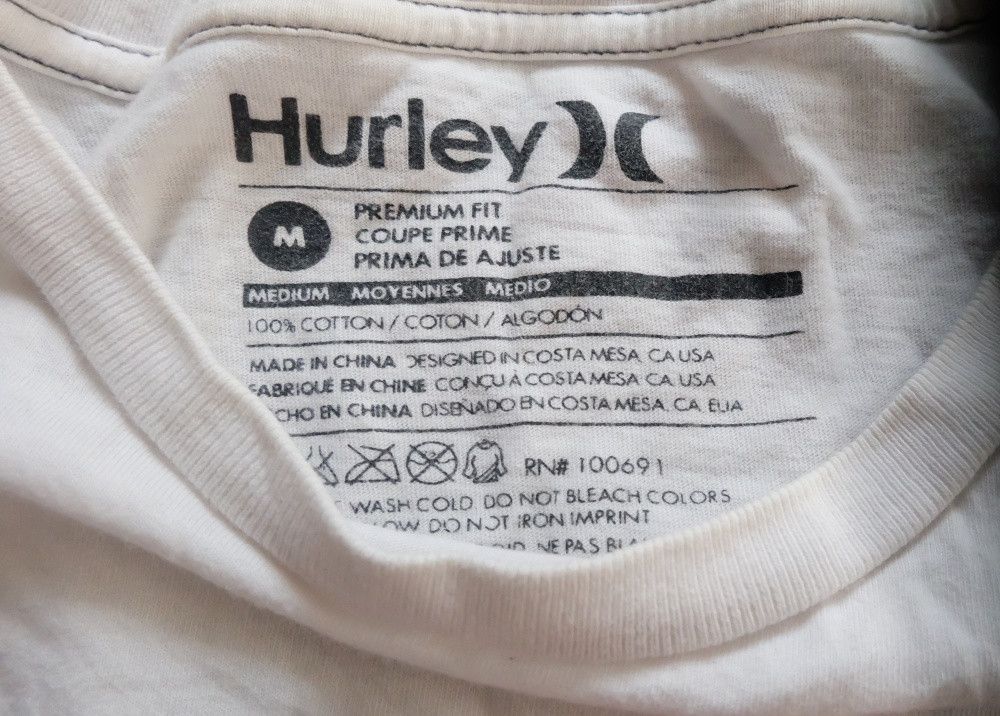 Hurley Hurley T-Shirt Size US M / EU 48-50 / 2 - 2 Thumbnail