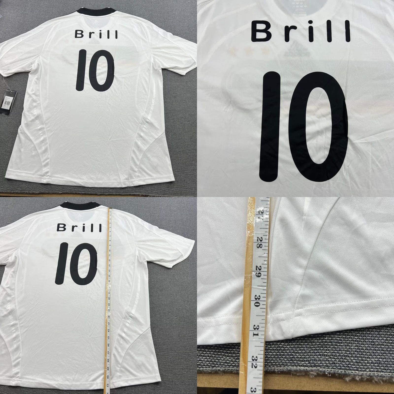 Adidas Germany 2008 2009 Home Jersey Football Mens XL Adidas Shirt White Size US XL / EU 56 / 4 - 9 Thumbnail