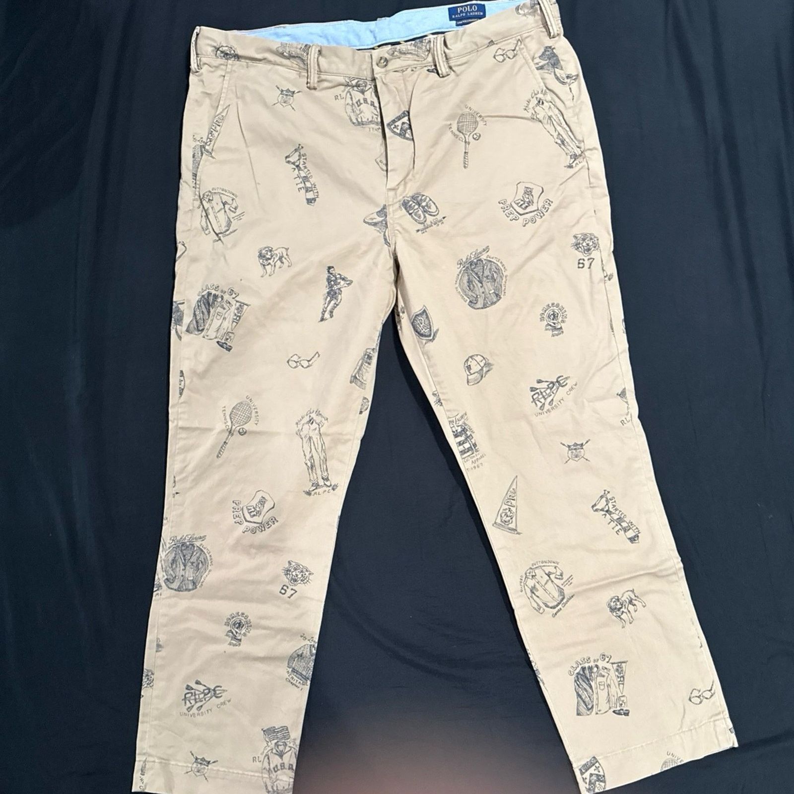 Polo Ralph Lauren Polo Ralph Lauren Khaki Pants 40x30 Size US 40 / EU 56 - 1 Preview