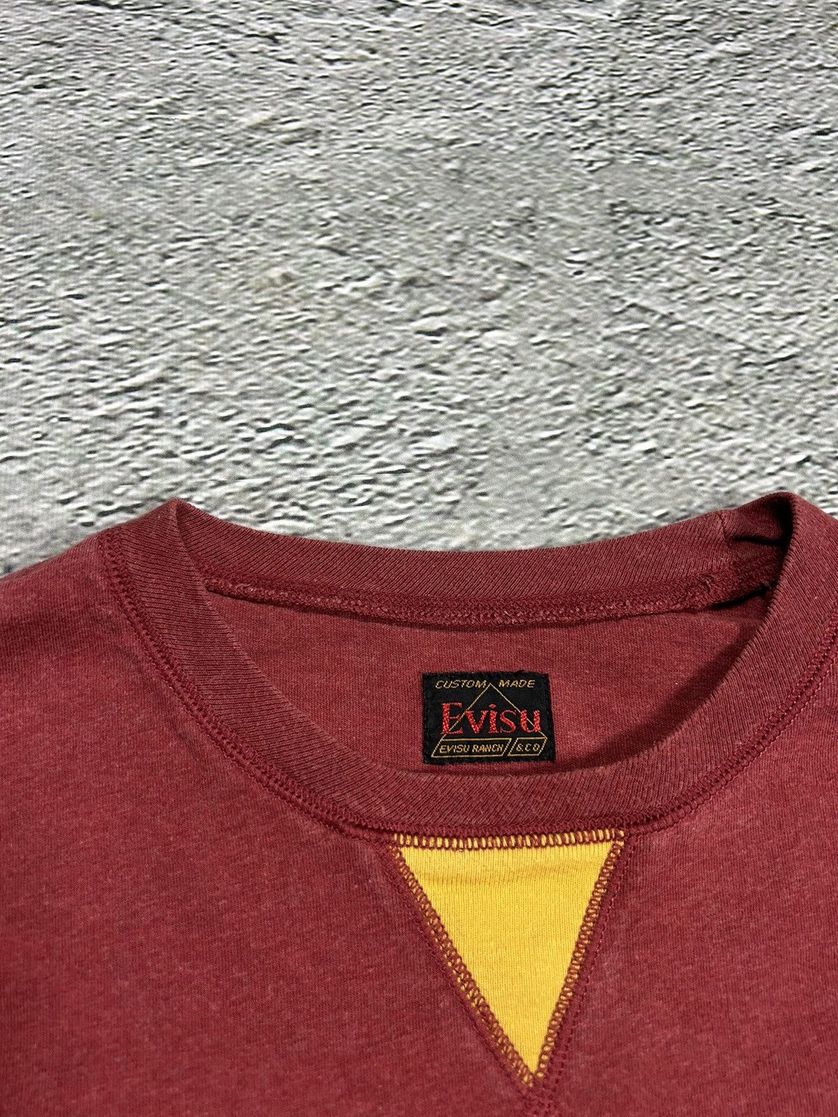 Evisu Evisu vintage multi pocket long sleeve seagull red Size US L / EU 52-54 / 3 - 5 Thumbnail