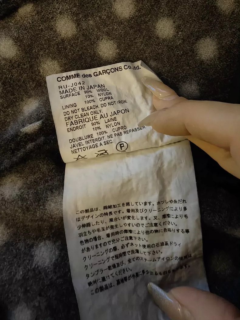 Comme des Garcons Comme des Garcons Wool dovetail small suit jacket Size L / US 10 / IT 46 - 5 Thumbnail