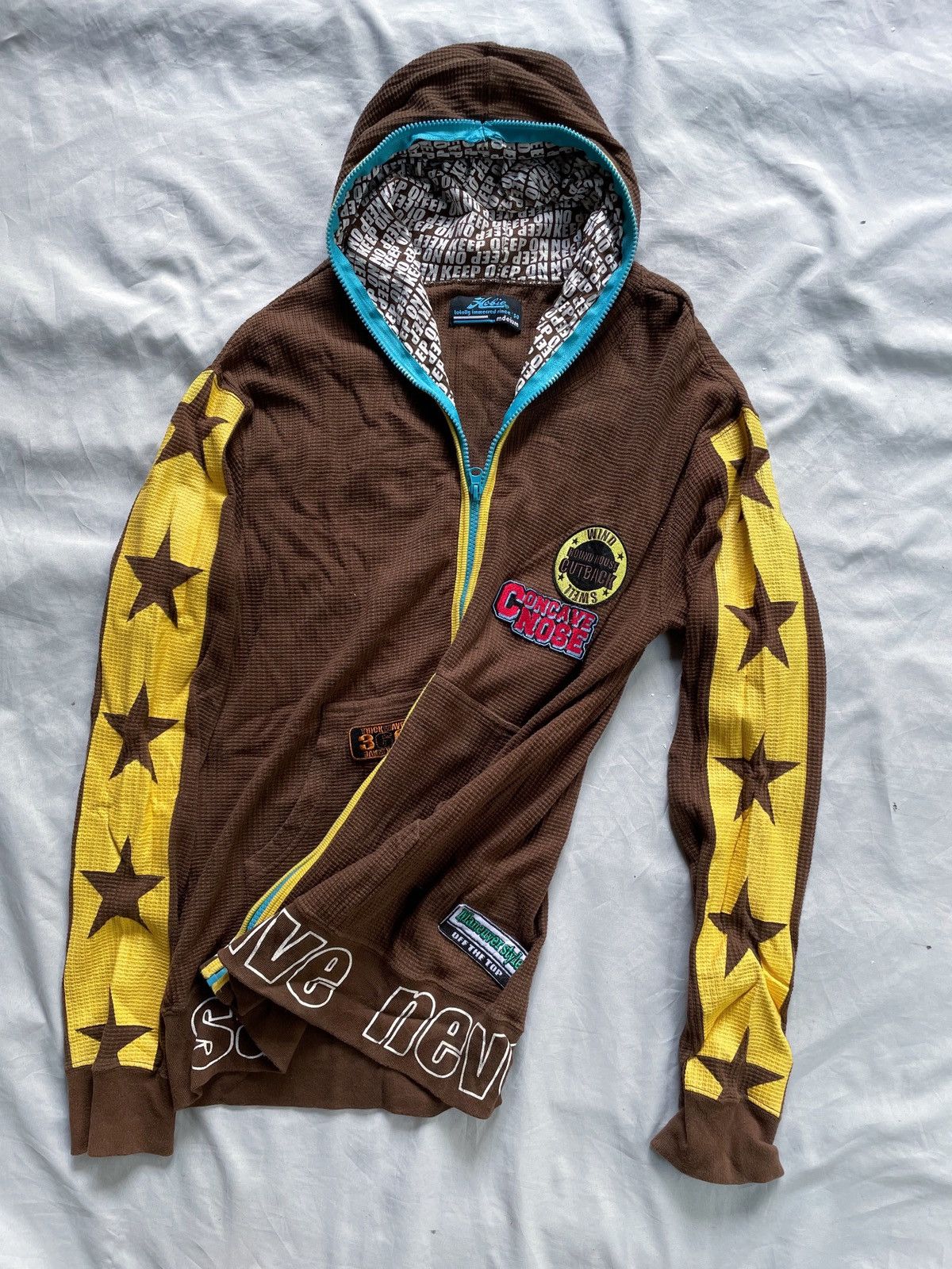 Gotcha JAPANESE STREETWEAR HOBIE ZIP HOODIE Size US M / EU 48-50 / 2 - 3 Thumbnail