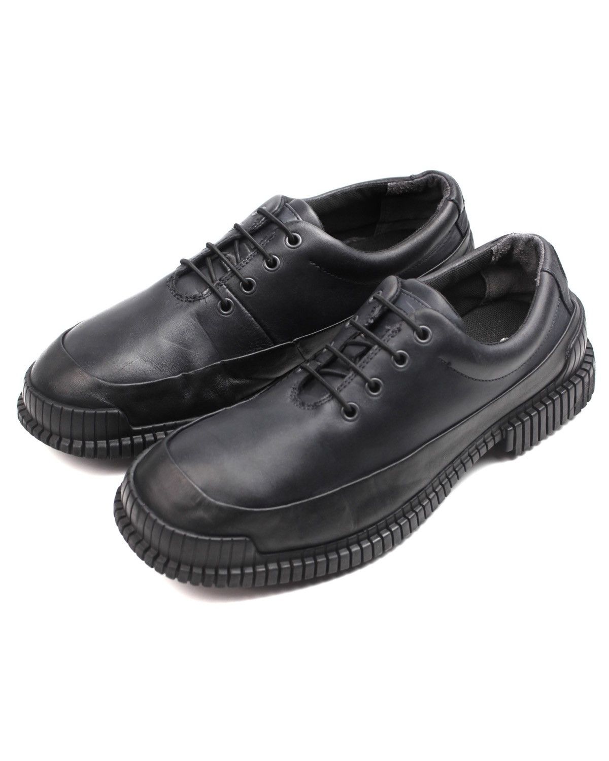 Camper AW2020 CAMPER PIX GROOVED SOLE BLACK DERBY SHOES Size US 9 / EU 42 - 1 Thumbnail