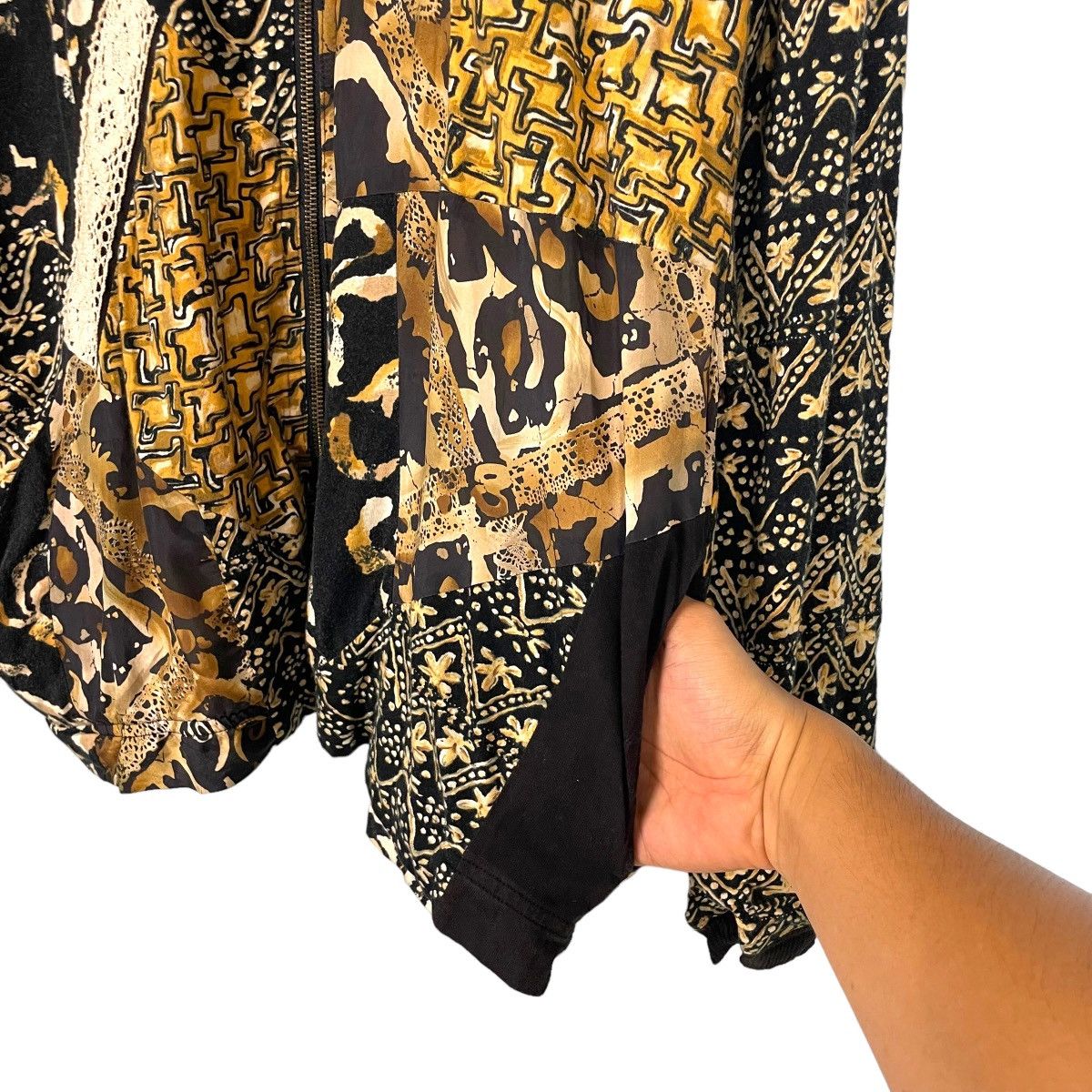 Japanese Brand Japanese Baroque Over Printed Bomber Jacket Size US M / EU 48-50 / 2 - 8 Thumbnail