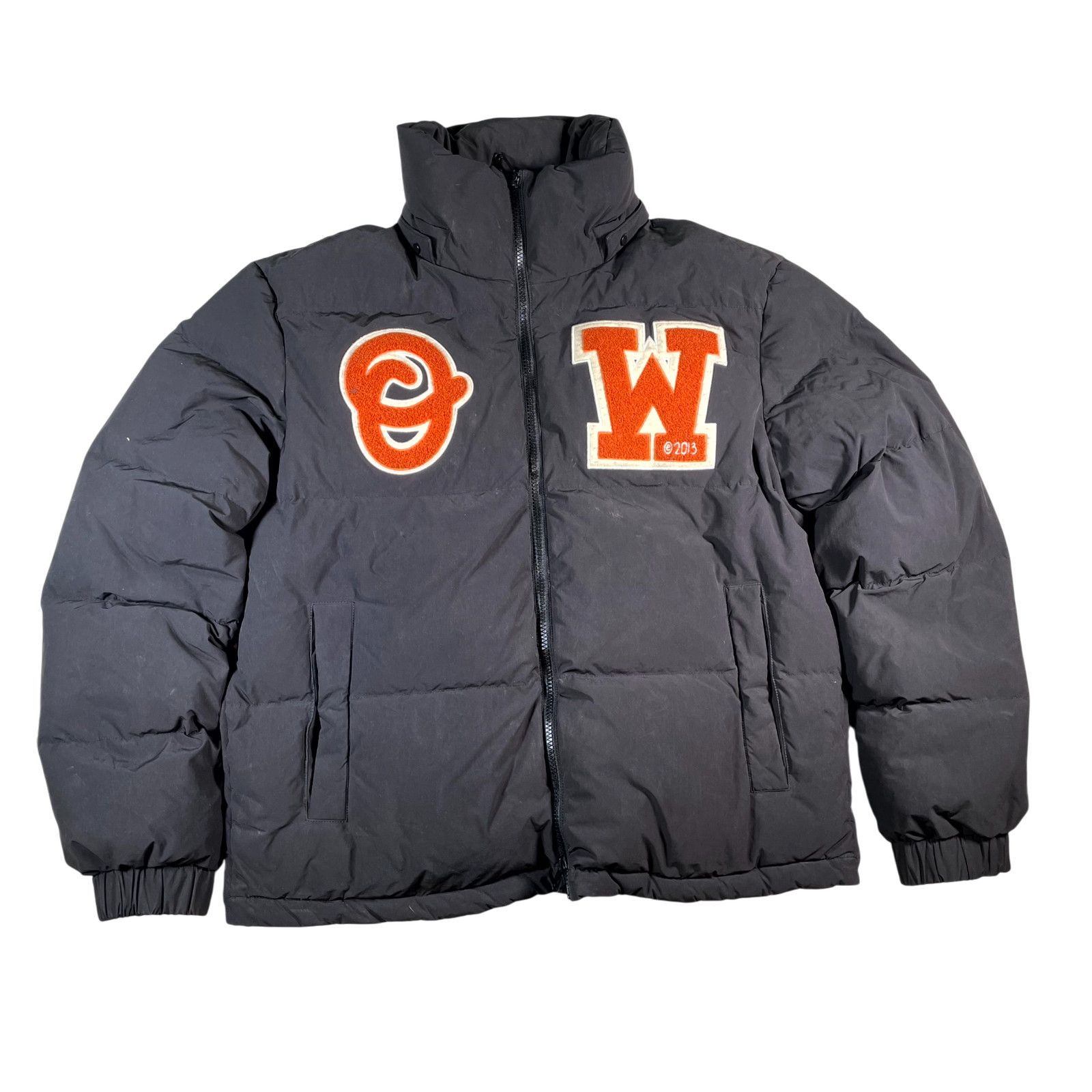Off-White Off-White Coat Puffer Black & Orange Jacket Size US M / EU 48-50 / 2 - 1 Thumbnail