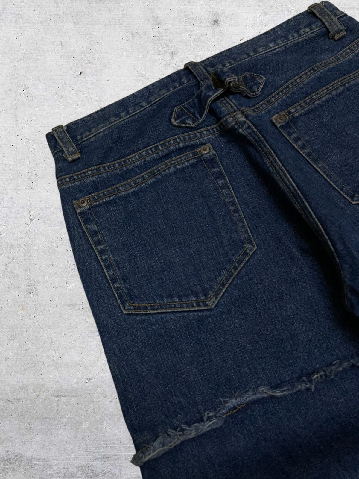 Yasuyuki Ishii VINTAGE YASUYUKI IISHI OG JAPAN DESIGNER ARCHIVE KINKY DENIM Size US 29 - 15 Thumbnail