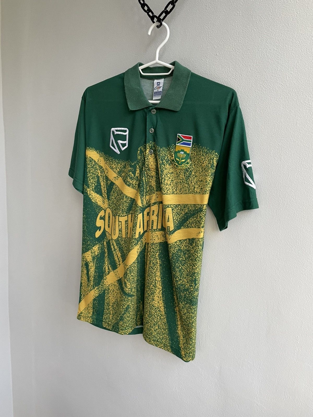 Vintage Vintage South Africa 1997 Cricket ODI Proteas Jersey Shirt Size US XL / EU 56 / 4 - 2 Thumbnail