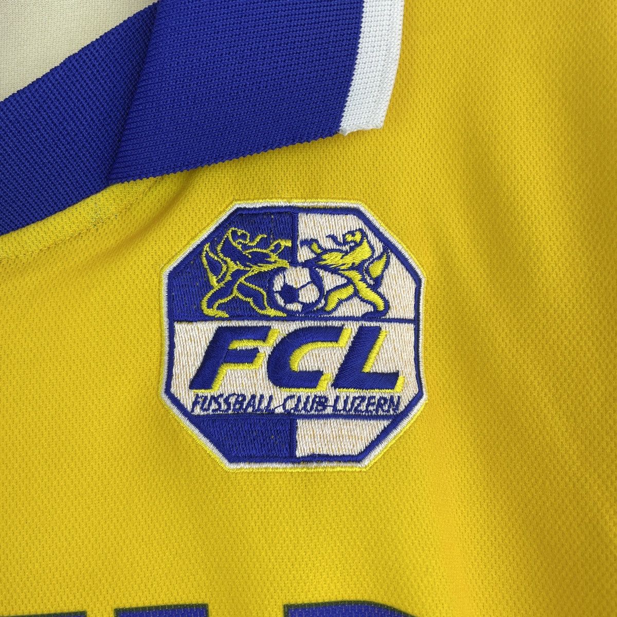 Kappa Vintage FC Luzern Kappa Melchior Arnold Away Jersey 2000/01 Size US L / EU 52-54 / 3 - 5 Thumbnail