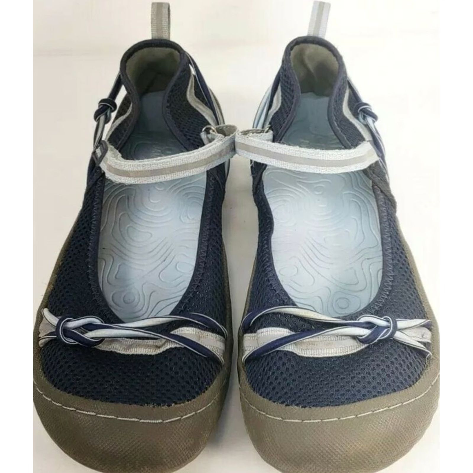 Vintage JAMBU Hazel Women's Strappy Flats Sandal Size 7M Blue Flats Casual Comfort Shoes Womens Size US 8 / IT 38 - 5 Thumbnail