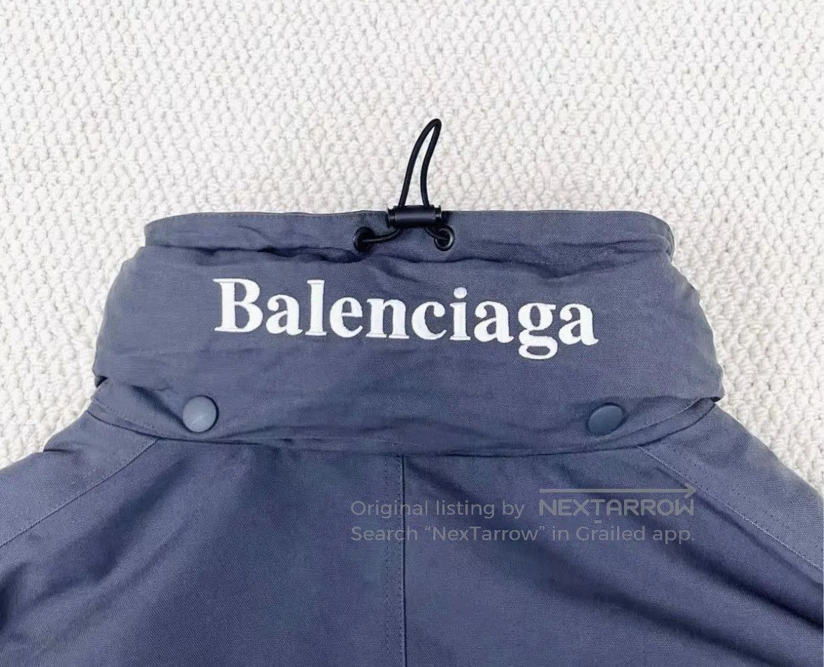 Balenciaga Balenciaga FW21 Solid Zip Parka Coat . Size US S / EU 44-46 / 1 - 5 Thumbnail
