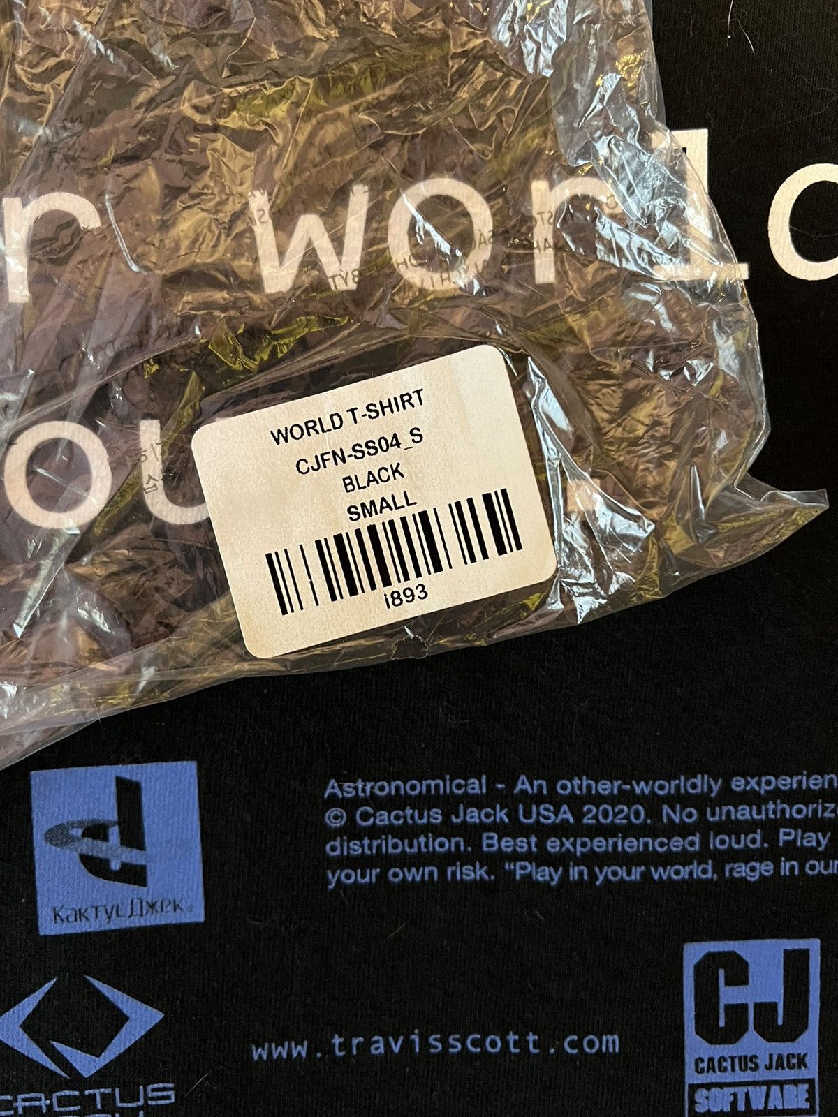 Travis Scott Travis Scott the Scotts World T-shirt Size US S / EU 44-46 / 1 - 4 Thumbnail