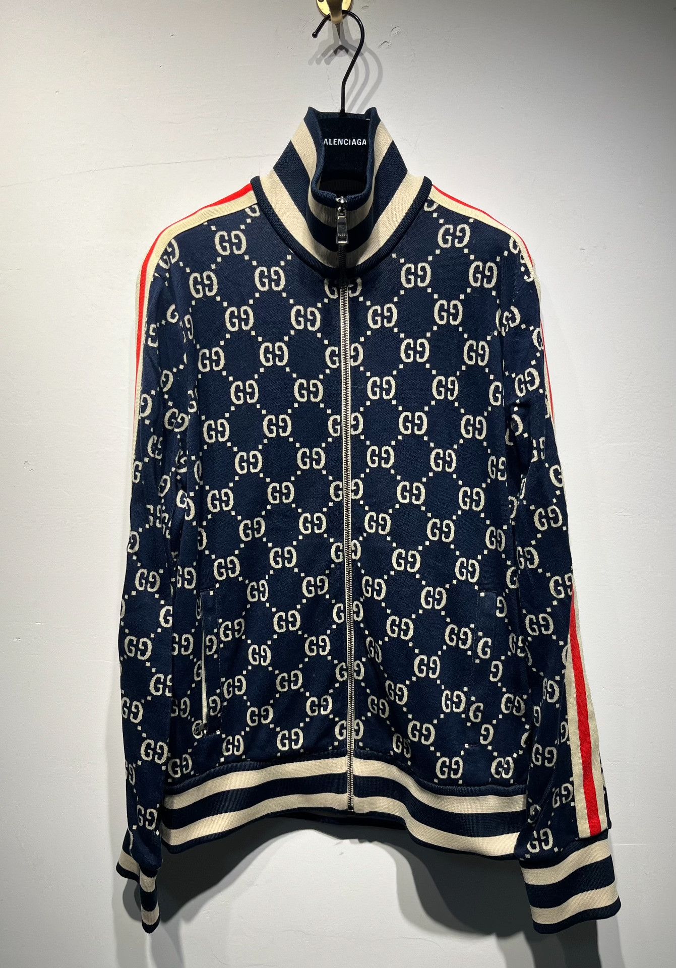 Gucci Gucci Cotton Blue Light Jacket M Men Size US M / EU 48-50 / 2 - 1 Thumbnail