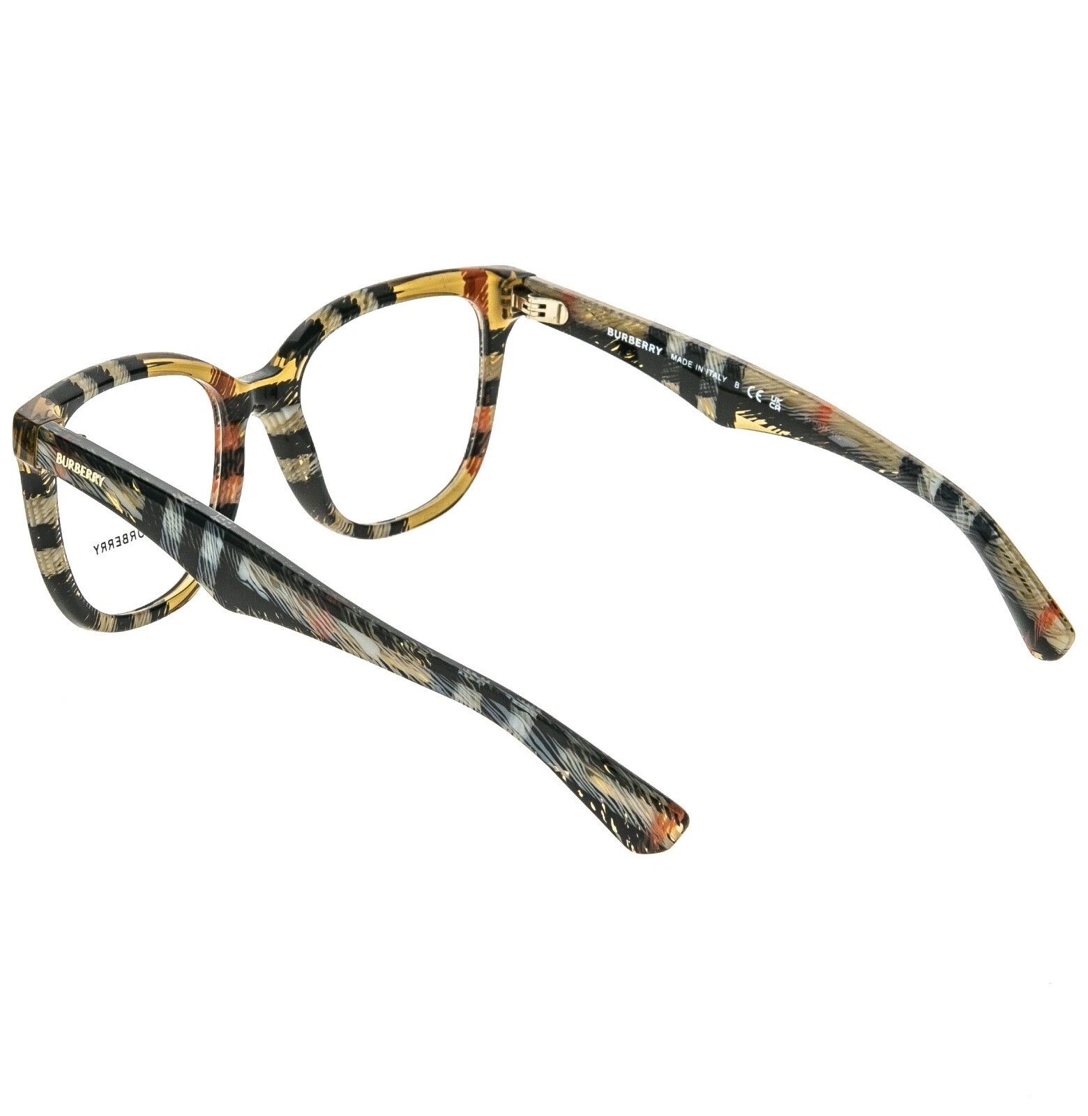 Burberry BURBERRY BE2415 Brown Check Classic Eyeglasses Optical 2415 Size ONE SIZE - 2 Thumbnail