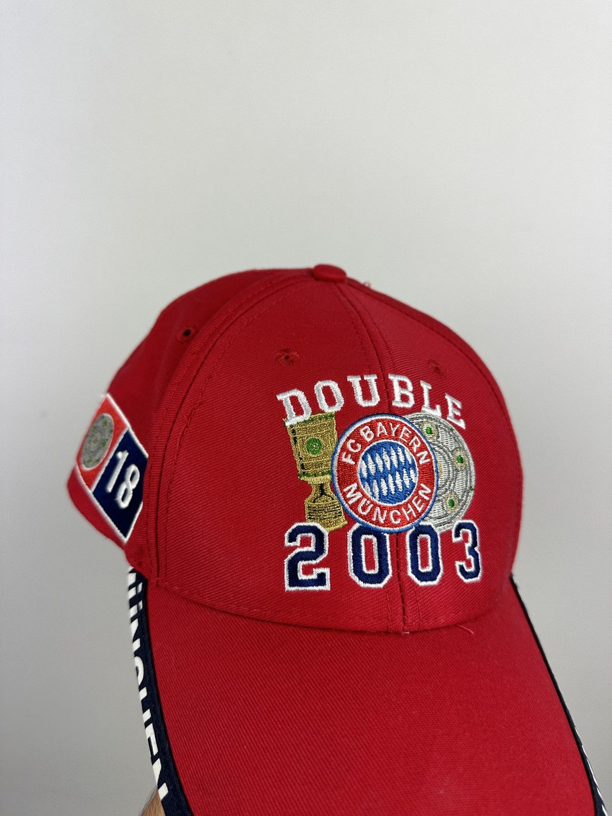 Vintage Vintage Bayern Munich 2003 Double Cup Cap Size ONE SIZE - 6 Thumbnail
