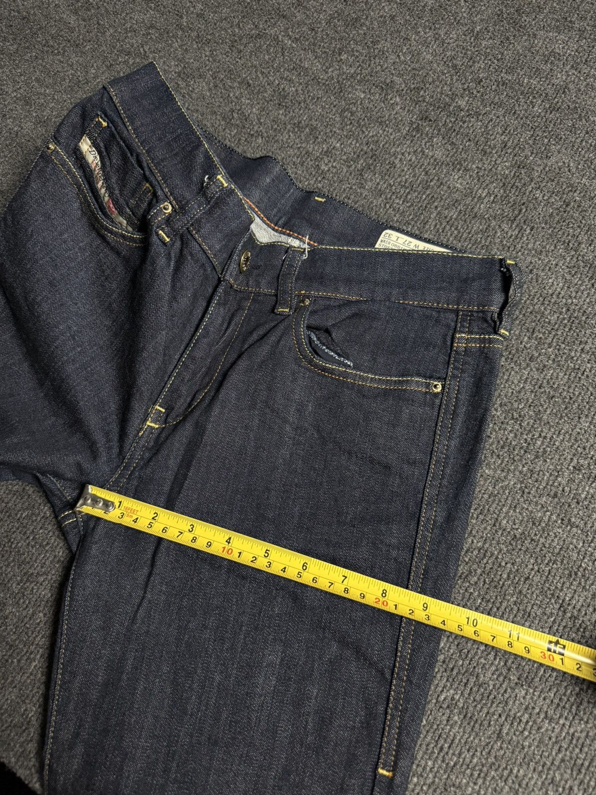 Diesel Luxury 00s Diesel Bootzee ST Slim Bootcut Flare Retro Jeans Size 27" / US 4 / IT 40 - 22 Thumbnail