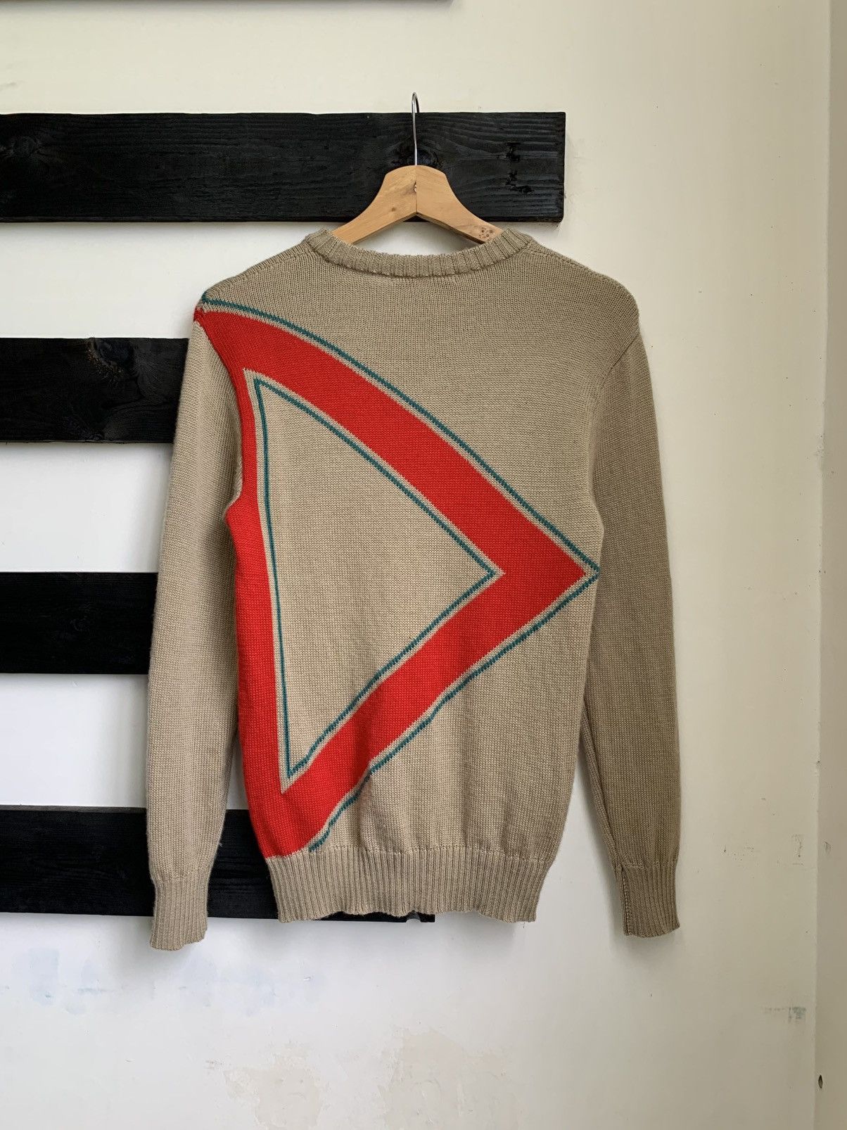 Christian Dior Monsieur × Dior × Vintage Vintage 90s CD Motive Christian Dior Sport Knit Sweater Size US XS / EU 42 / 0 - 2 Thumbnail