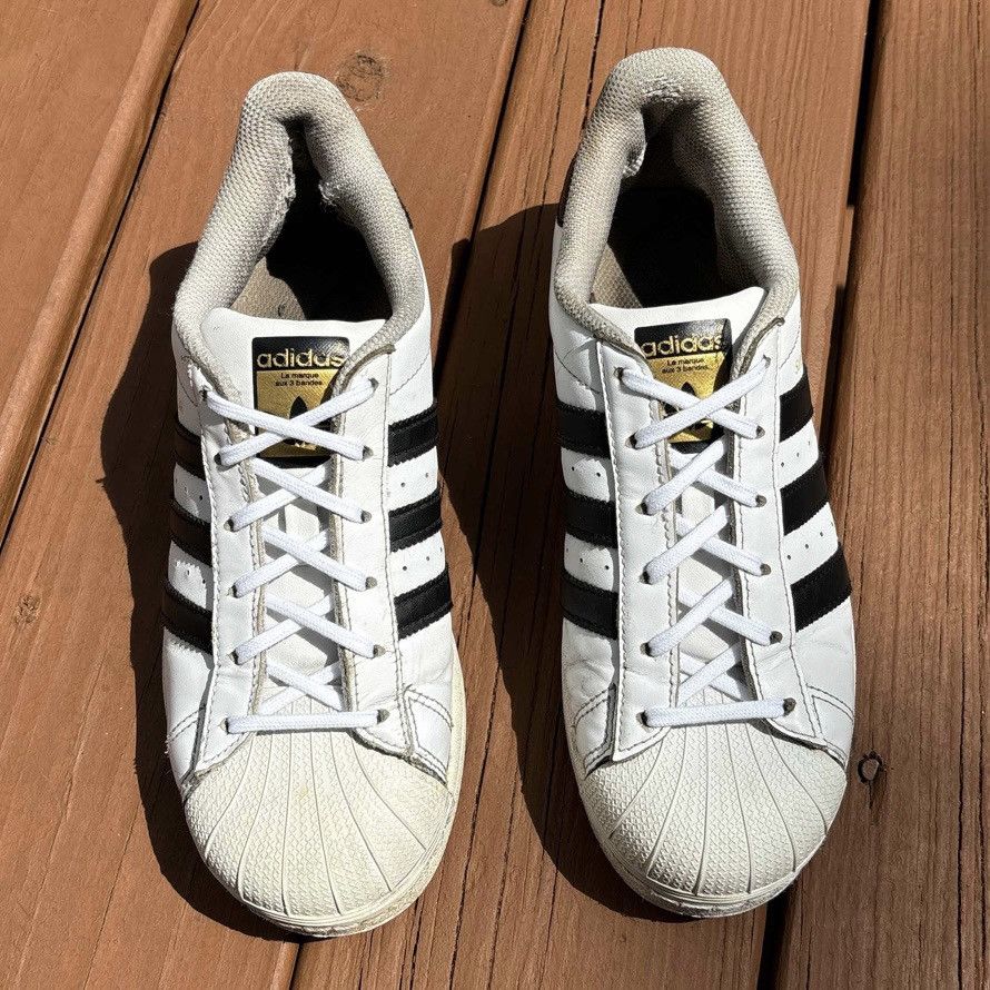 Adidas × Vintage Adidas Superstar Shelltoe Classic OG 2016 White Sneaker Size US 6 / EU 39 - 5 Thumbnail