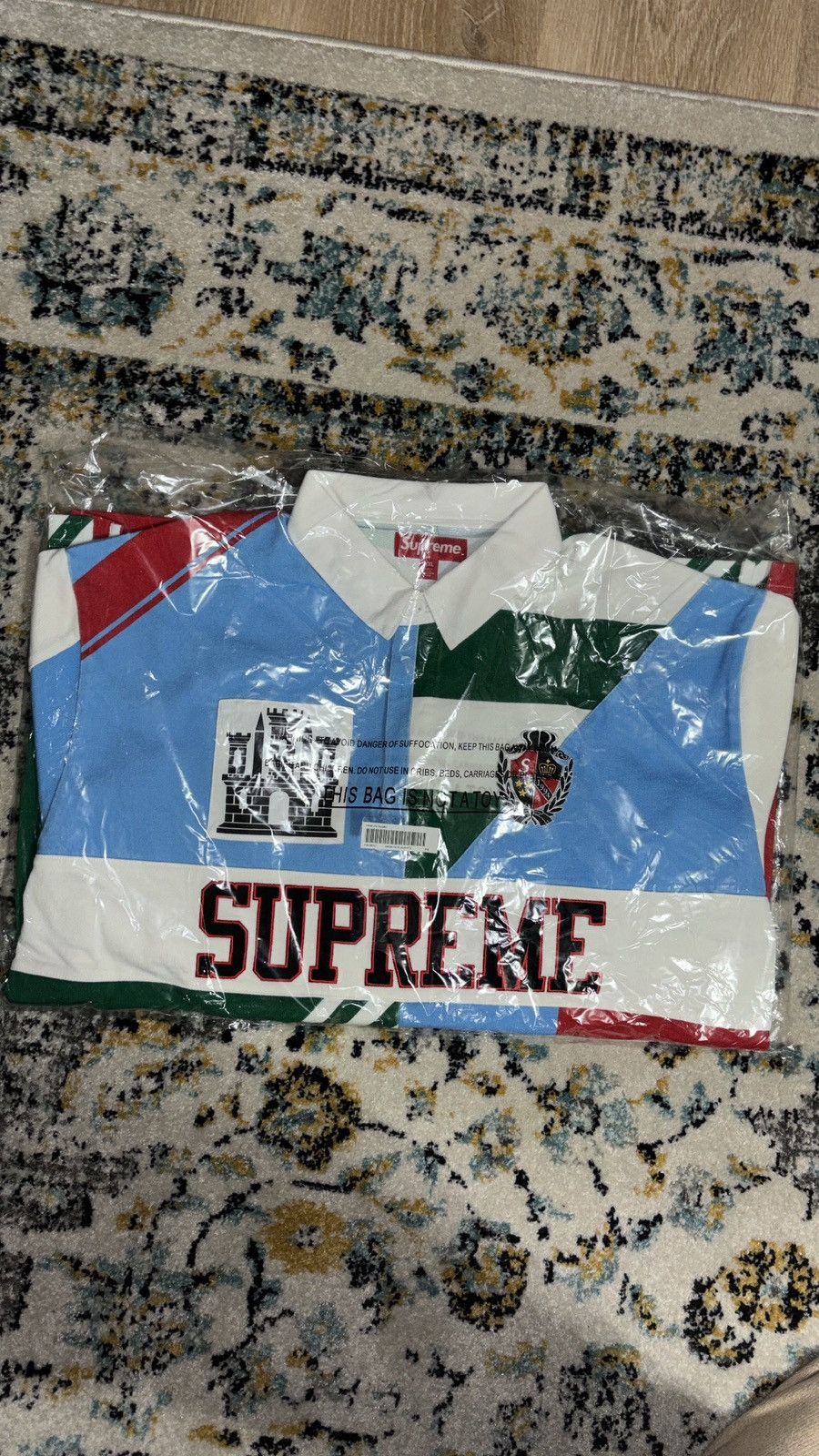 Supreme ROSE RUGBY | Grailed