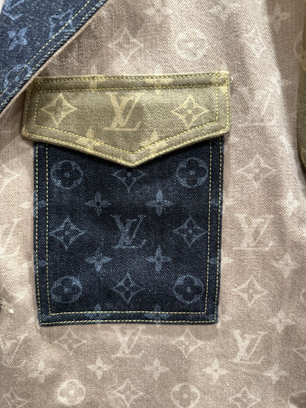 Louis Vuitton Louis Vuitton x Nigo Monogram Tailored Jacket Size US XL / EU 56 / 4 - 3 Thumbnail