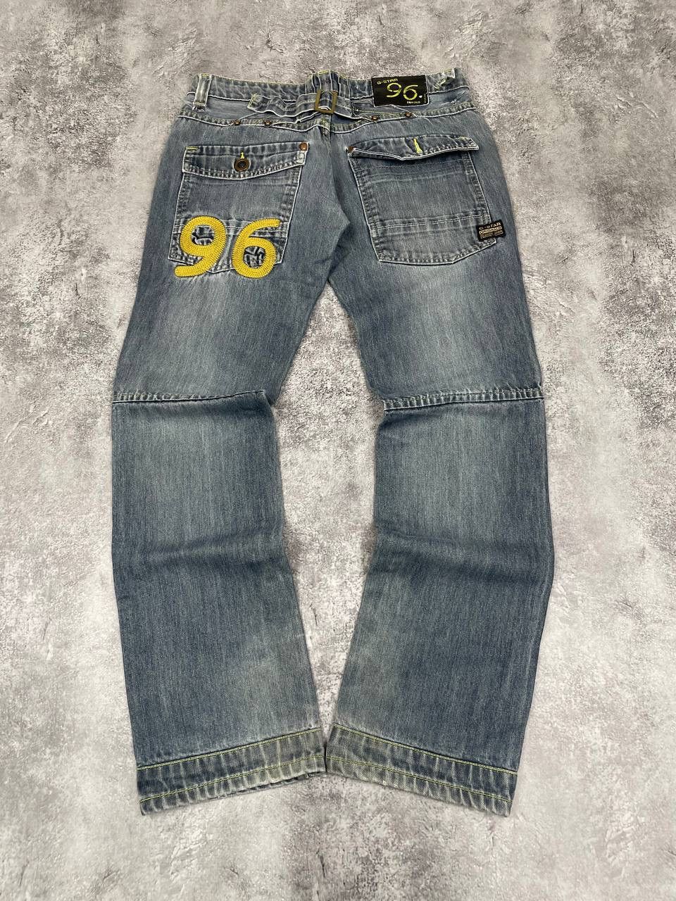 G-Star G-Star Raw Men Denim Jeans Pants Blue Straight Size W26 Size US 26 / EU 42 - 1 Thumbnail