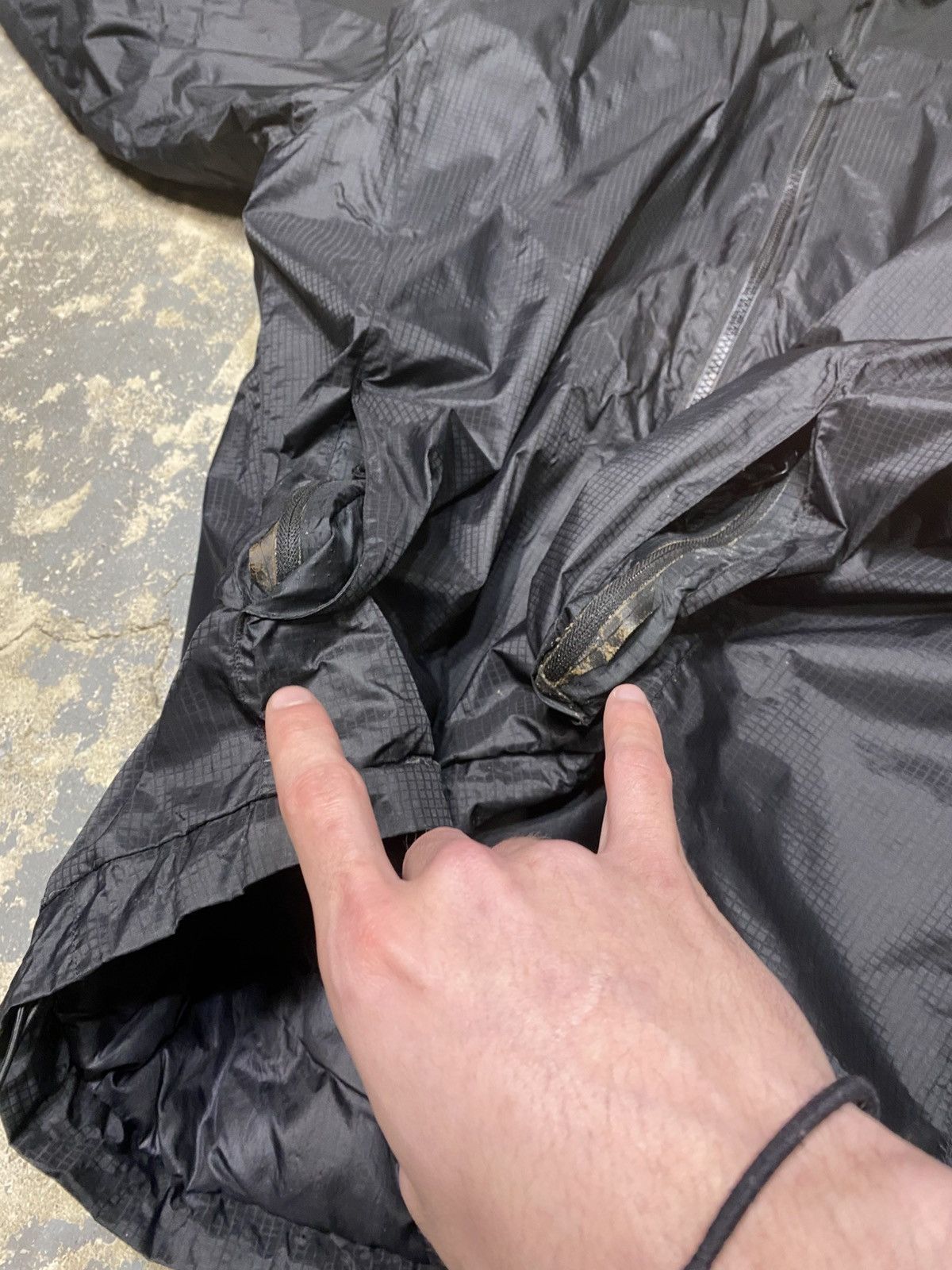 Arc'teryx × Vintage Vintage Arc'teryx PrimaLoft Dryloft Jacket Black Full Zip Size US XL / EU 56 / 4 - 8 Thumbnail