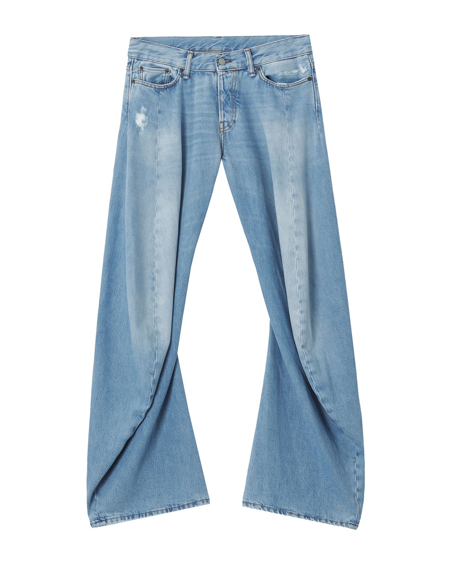 Acne Studios Acne Studios 2006F LOOSE FIT Ripped Washed Jeans Size 26" / US 2 / IT 38 - 1 Thumbnail