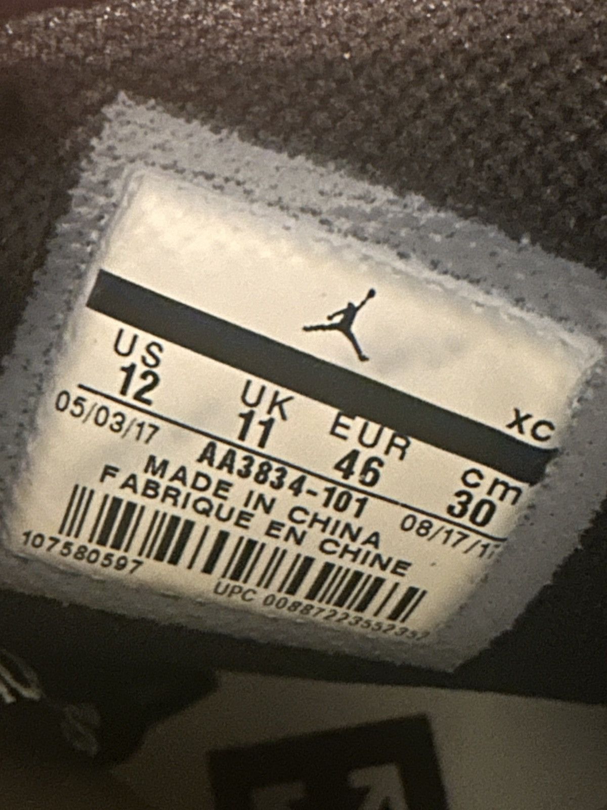 Jordan Brand Nike Off-White Chicago Size US 12 / EU 45 - 6 Thumbnail