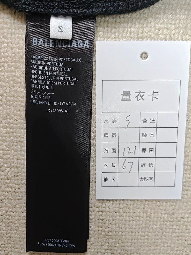 Balenciaga Balenciaga Mud-Stain Tape Coke Cover Zip Hoodie Jacket Size US S / EU 44-46 / 1 - 5 Thumbnail