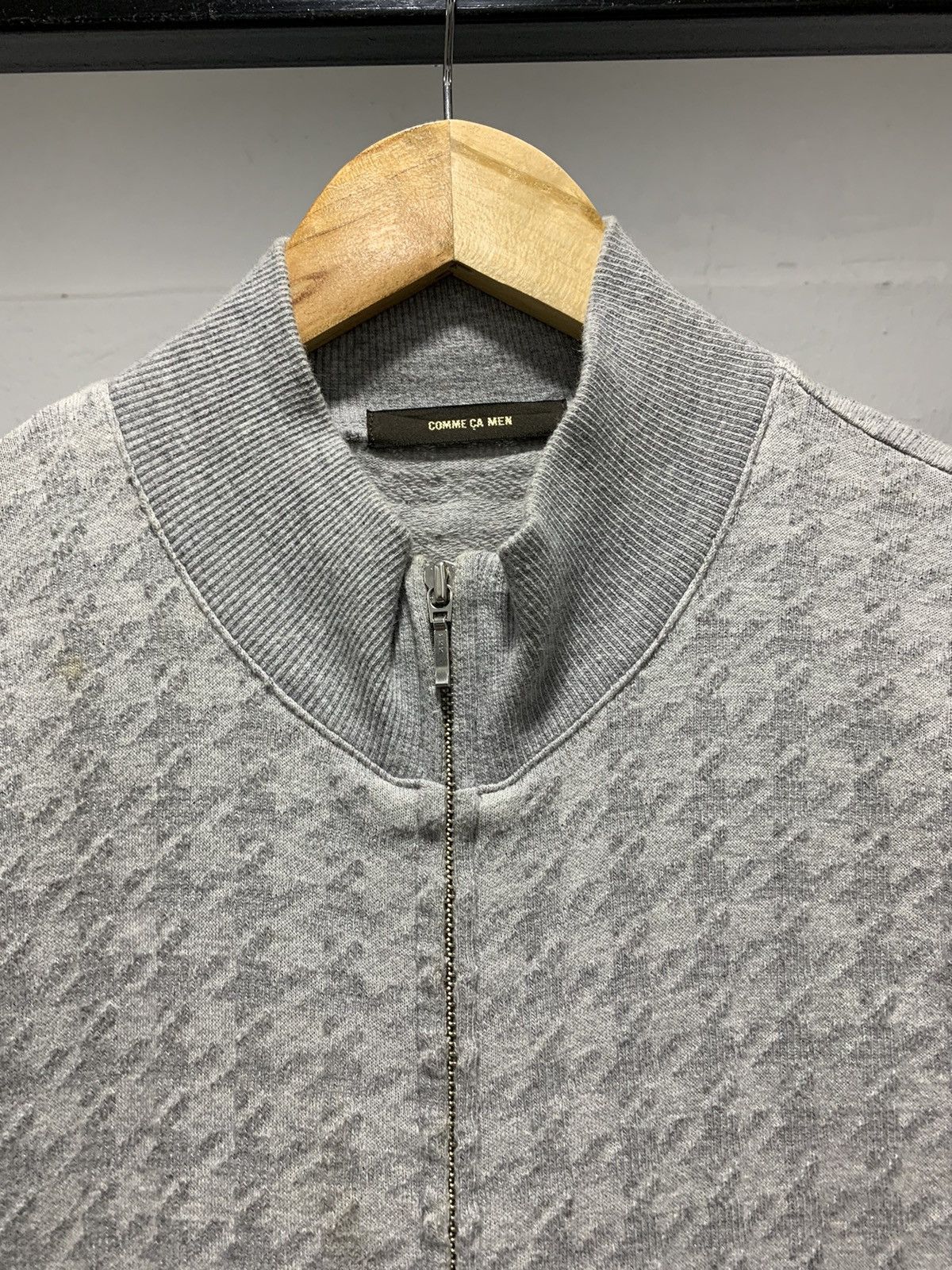 Comme Ca Ism Comme Ca Ism Monogram Zipper Sweater Punk 90s Size US M / EU 48-50 / 2 - 7 Thumbnail