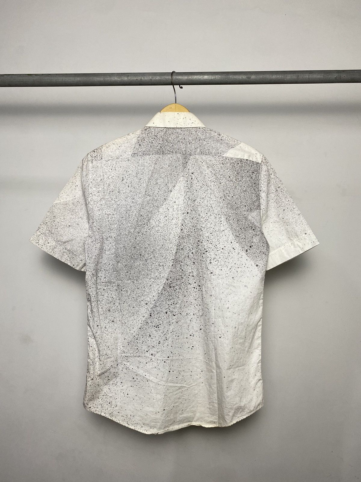 Balenciaga 2014 Balenciaga Sprayed Painter Shirt Size US M / EU 48-50 / 2 - 2 Thumbnail