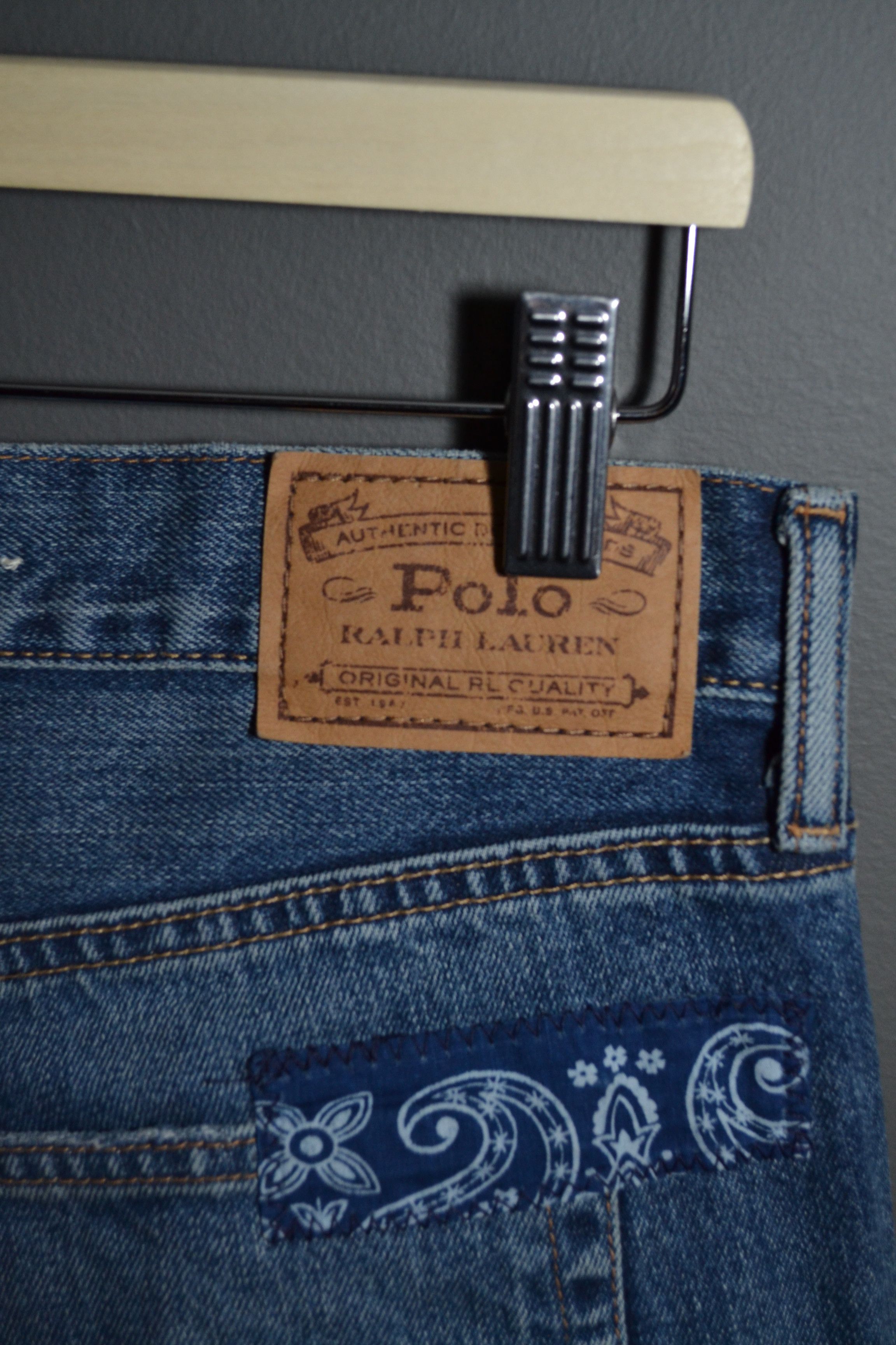 Polo Ralph Lauren Polo Ralph Lauren Patchwork Avery Boyfriend Crop Jeans 27 Size 27" / US 4 / IT 40 - 4 Thumbnail