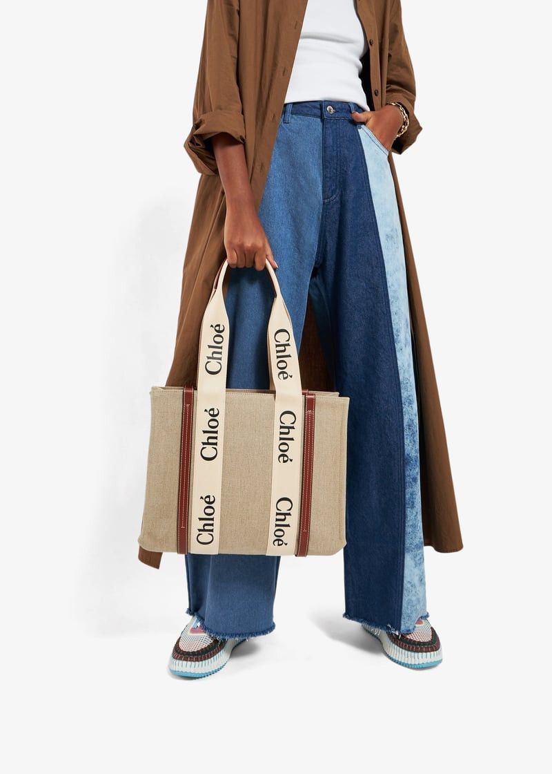 Chloe oc11z0525 Size: OS / Medium Woody Tote Bag in Multicolor Size ONE SIZE - 2 Thumbnail