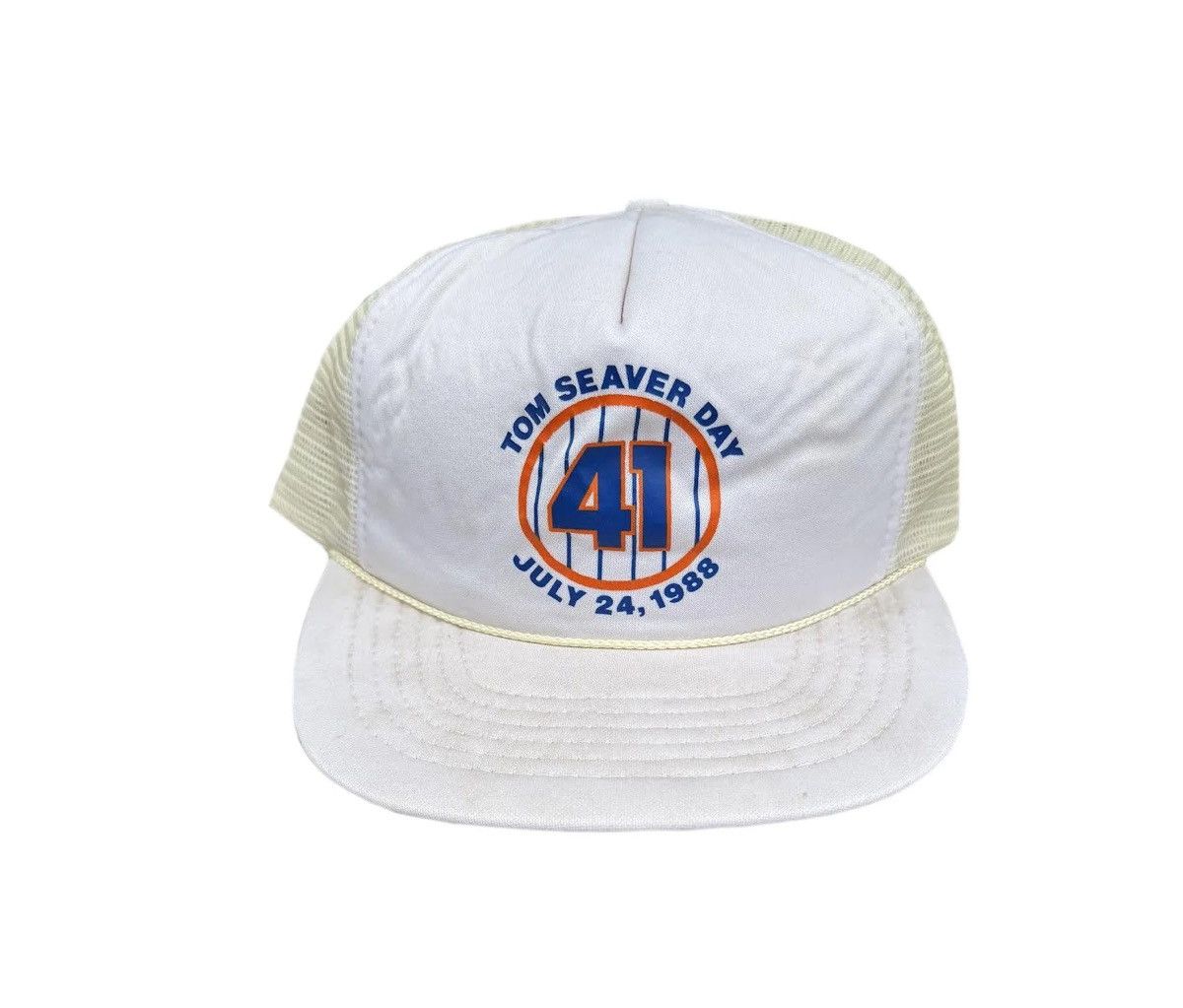 Vintage Vintage Nova New York Mets Tom Seaver Day Hat Size ONE SIZE - 1 Thumbnail