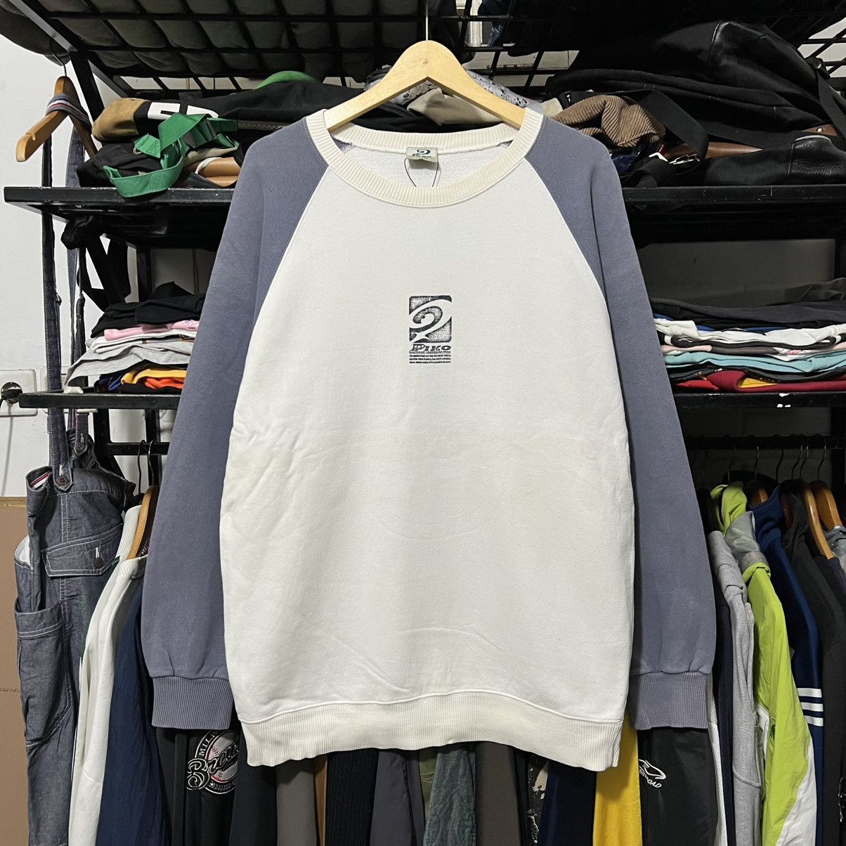 Japanese Brand × Vintage Vintage piko hawaiian sweatshirt crewneck Size US L / EU 52-54 / 3 - 9 Thumbnail