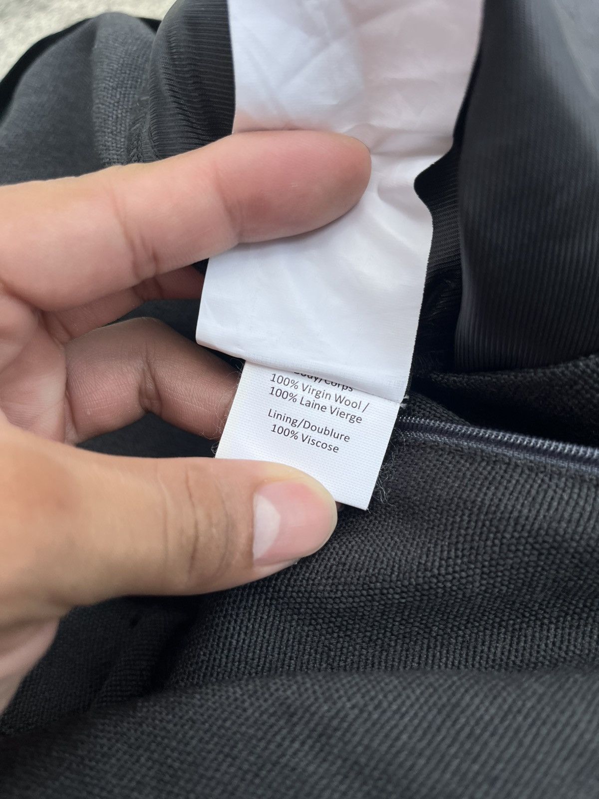 Y/Project Y/PROJECT - BANANA WOOL TAILORED PANTS Size US 31 - 11 Thumbnail