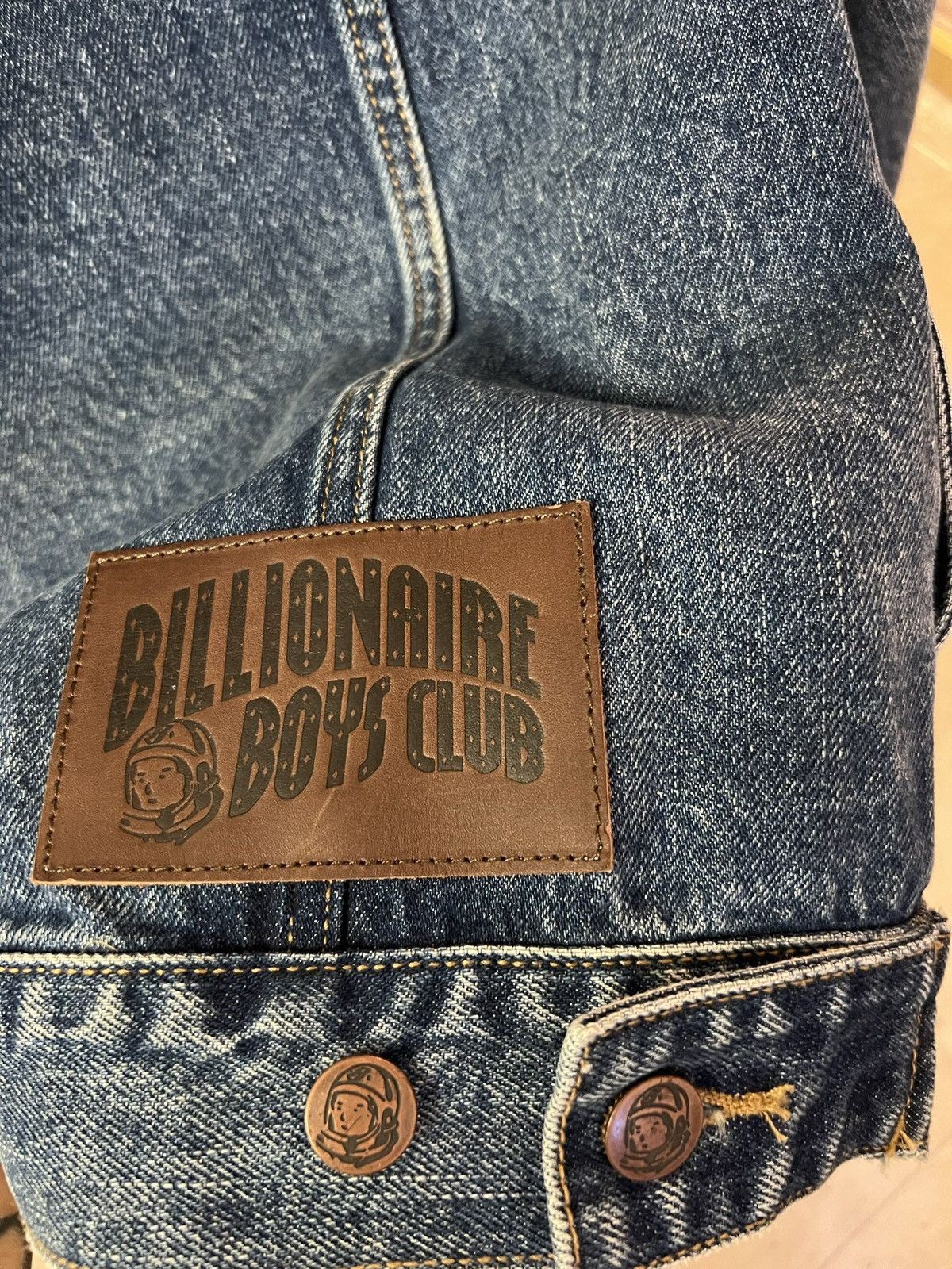 Billionaire Boys Club Billionaire Boys Club BBC Denim Trucker Jacket Mens Medium Size US M / EU 48-50 / 2 - 6 Thumbnail
