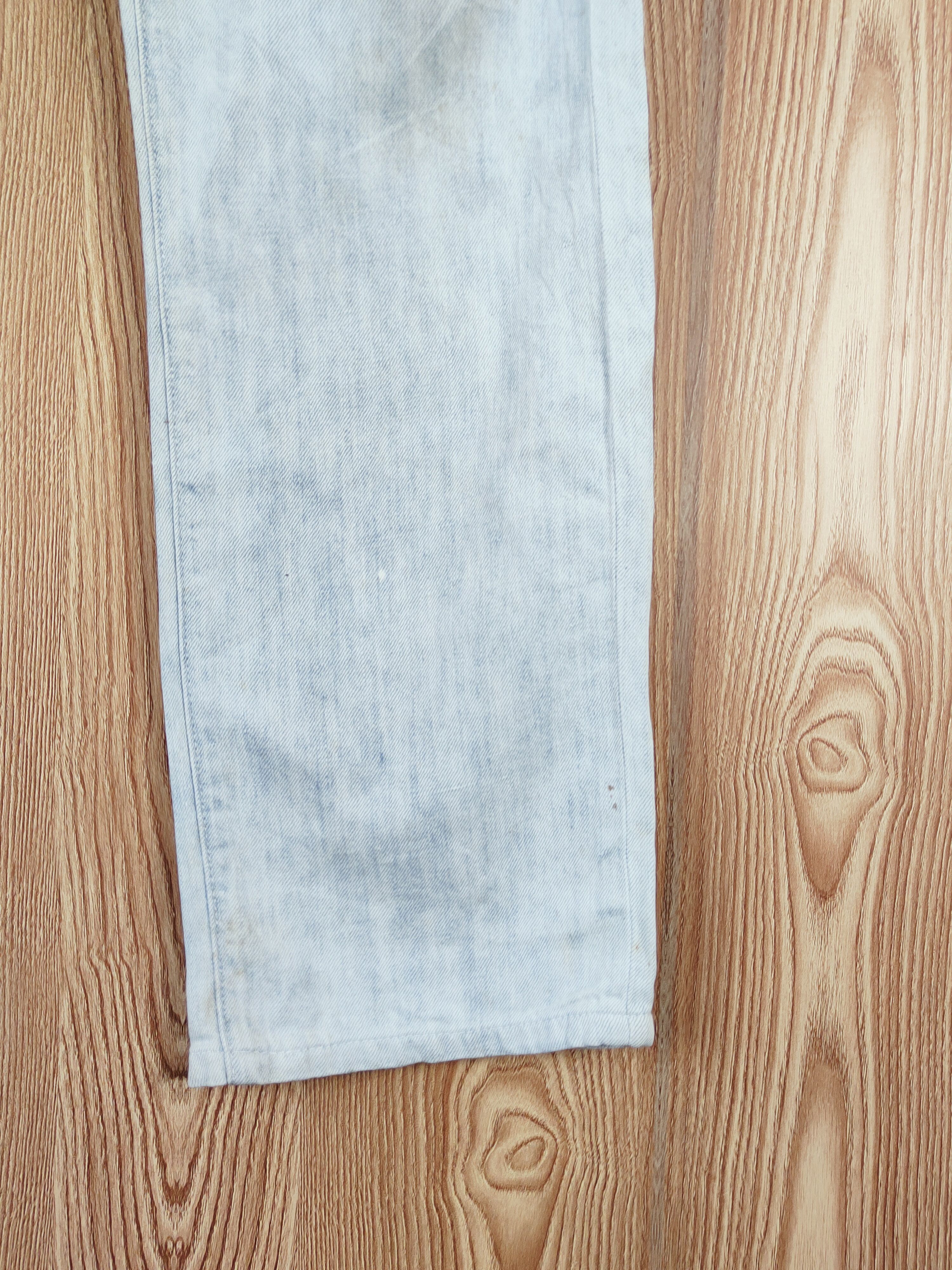 Japanese Brand Uniqlo Blue Faded Distressed Ripped Jeans #W693 Size US 35 - 6 Thumbnail